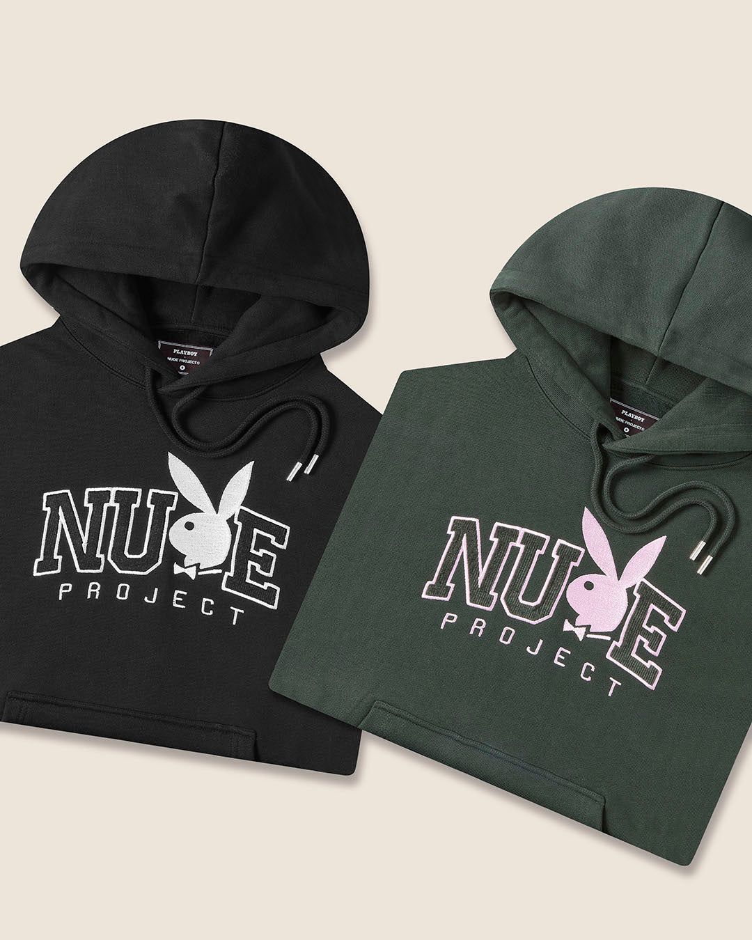 PLAYBOY VARSITY HOOD BLACK sold by Nude Project product image thumbnail 9