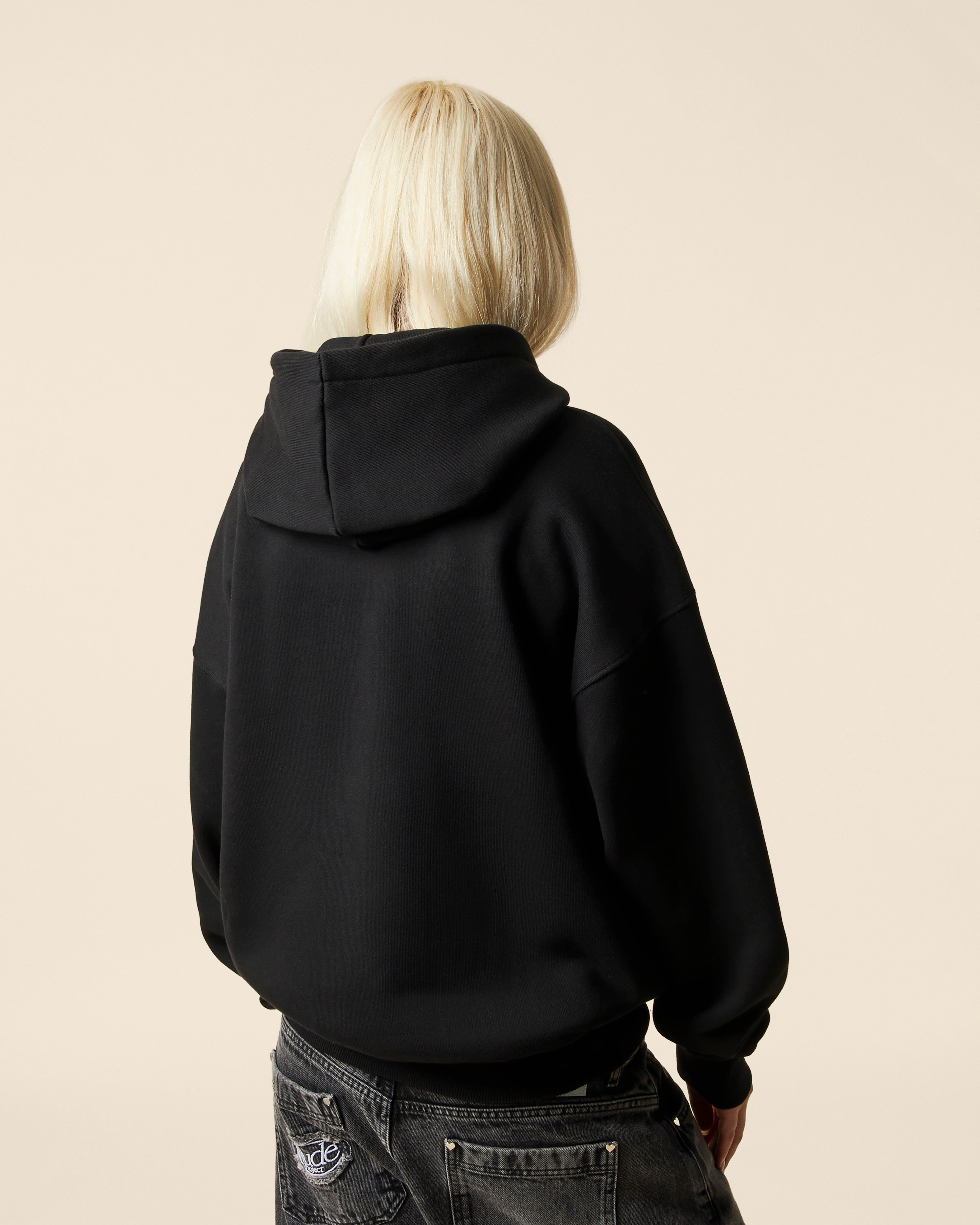 PLAYBOY VARSITY HOOD BLACK sold by Nude Project product image thumbnail 4