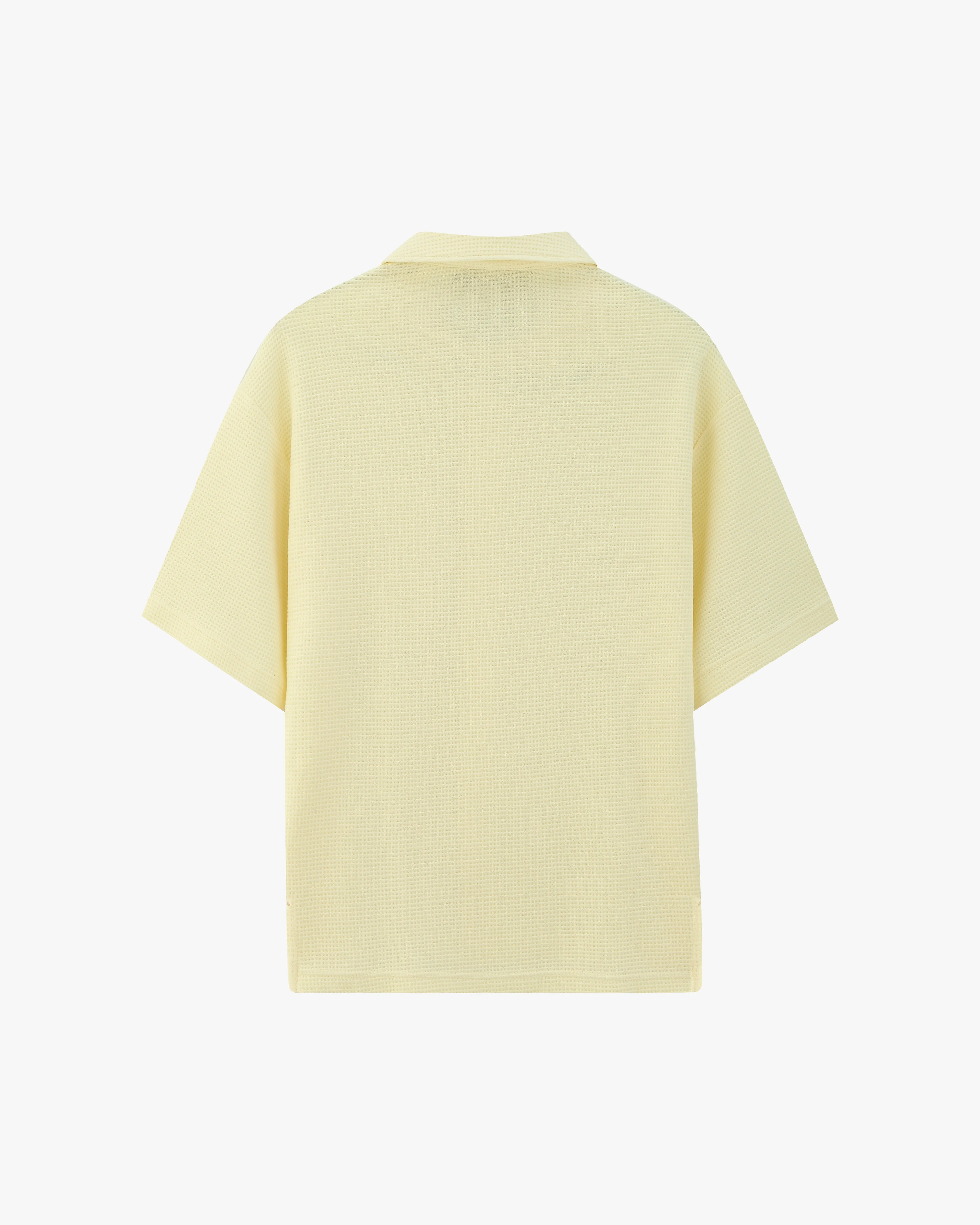 FORMENTERA WAFFLE SHIRT YELLOW sold by Nude Project product image thumbnail 4