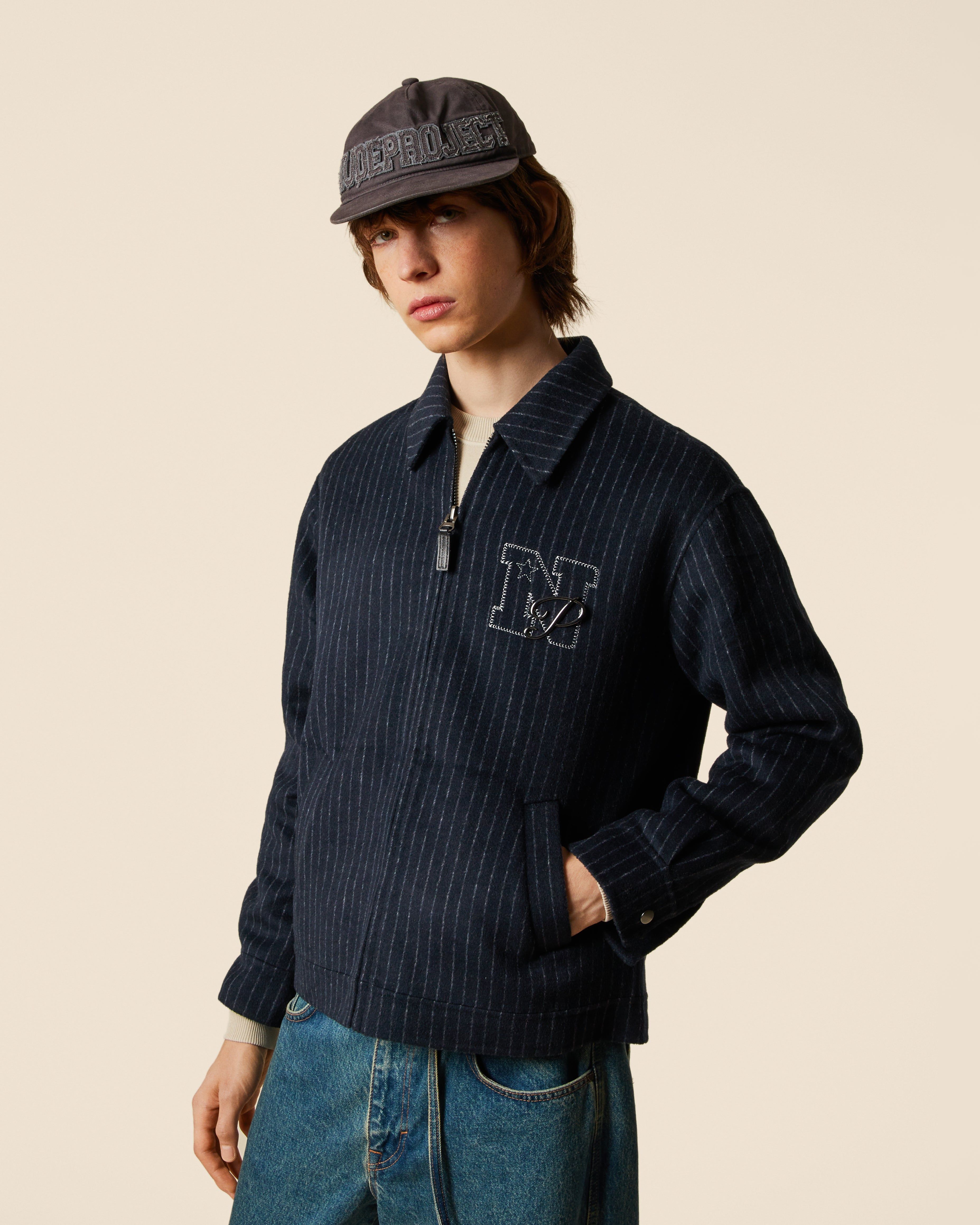 CLASSY WOOL JACKET NAVY sold by Nude Project product image thumbnail 2