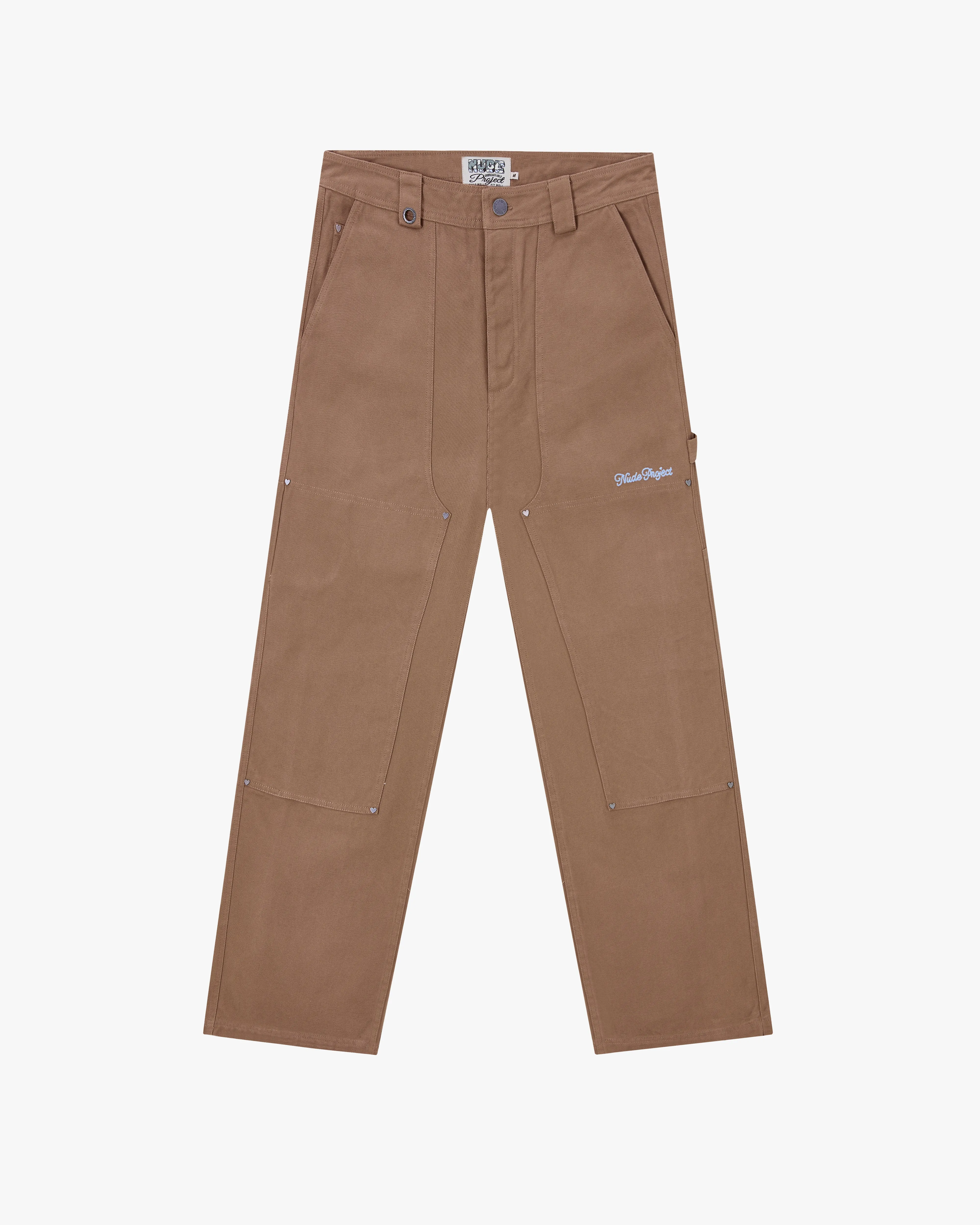 ☆OPENING PROJECT☆RIVET CARPENTER PANT TWILL RIVET DETAIL CARPENTER PANT - BLACK – The Couture Club