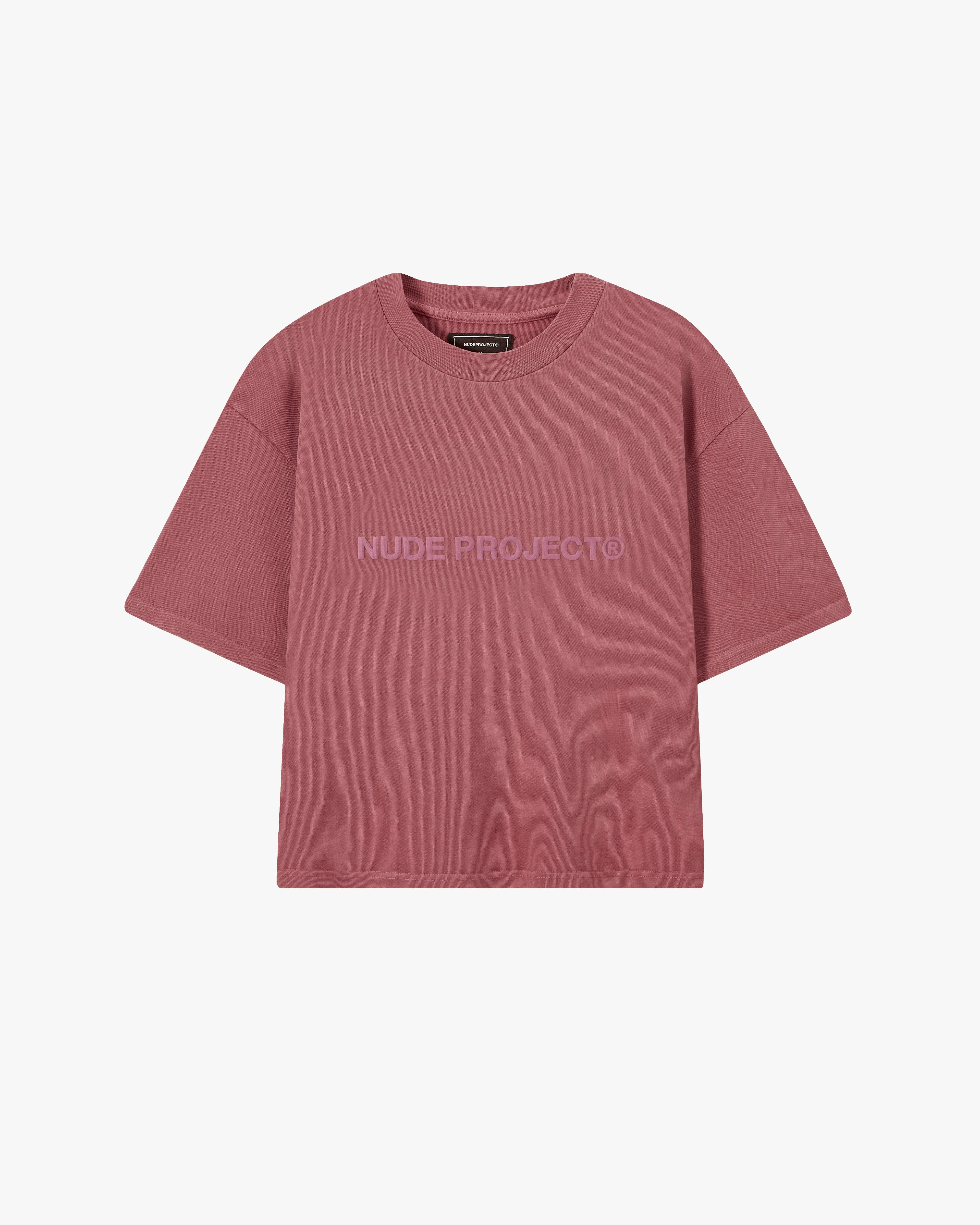 BOXY TEE BRICK RED sold by Nude Project
