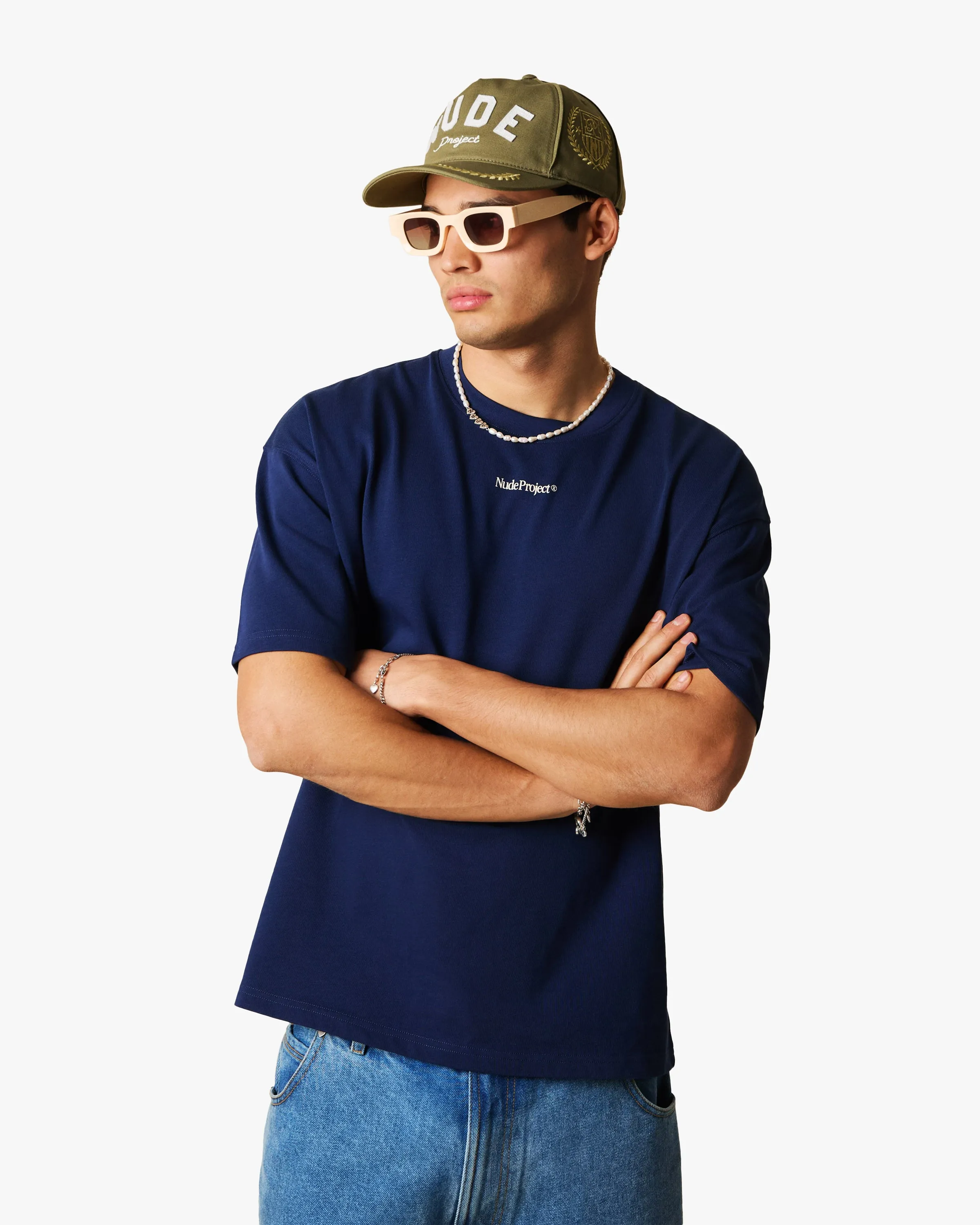 SUMMER TOUR TEE NAVY sold by Nude Project product image thumbnail 5