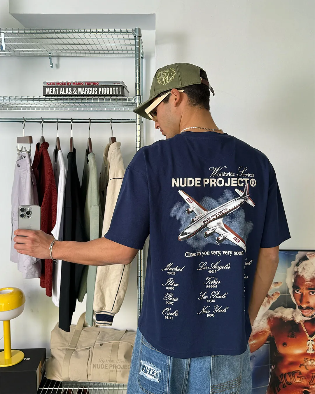 SUMMER TOUR TEE NAVY sold by Nude Project product image thumbnail 4