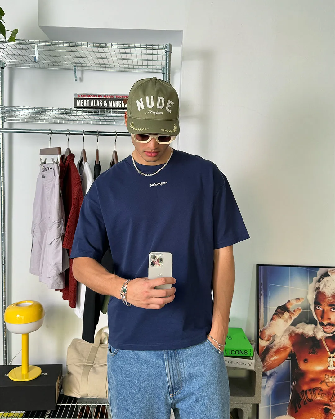 SUMMER TOUR TEE NAVY sold by Nude Project product image thumbnail 2