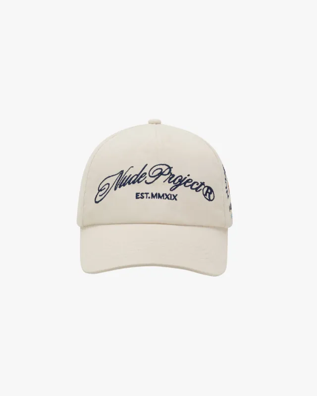 MONACO CAP OFF-WHITE sold by Nude Project