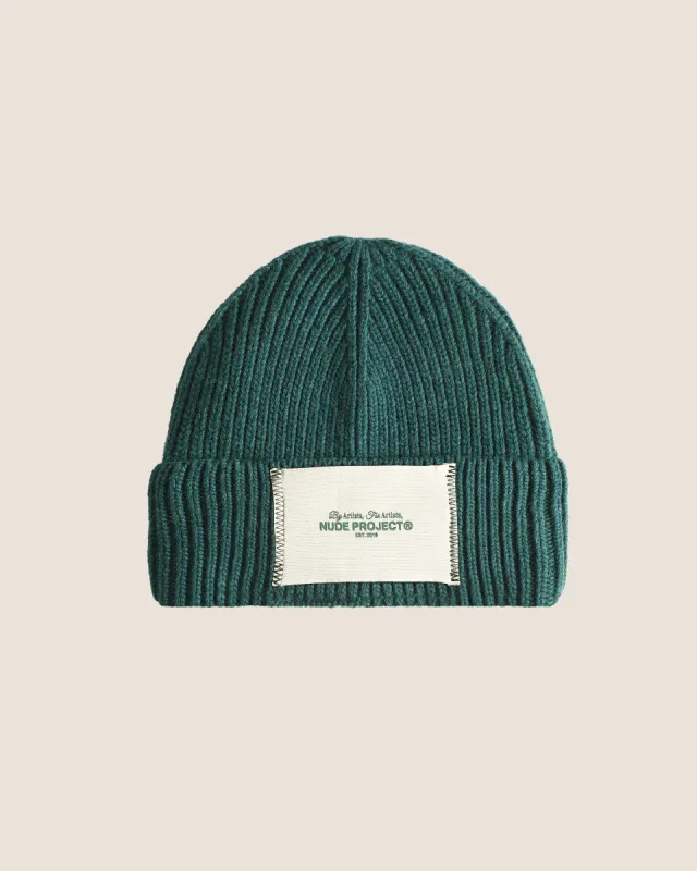 PITU BEANIE GREEN sold by Nude Project