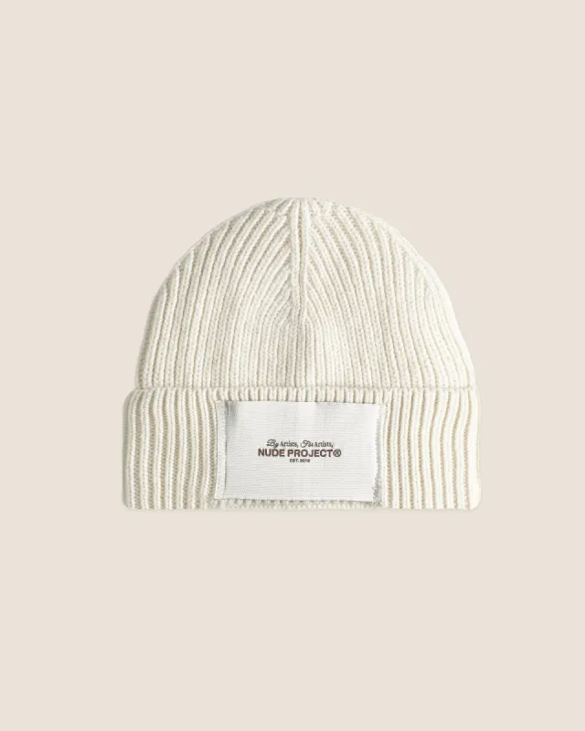 PITU BEANIE IVORY sold by Nude Project