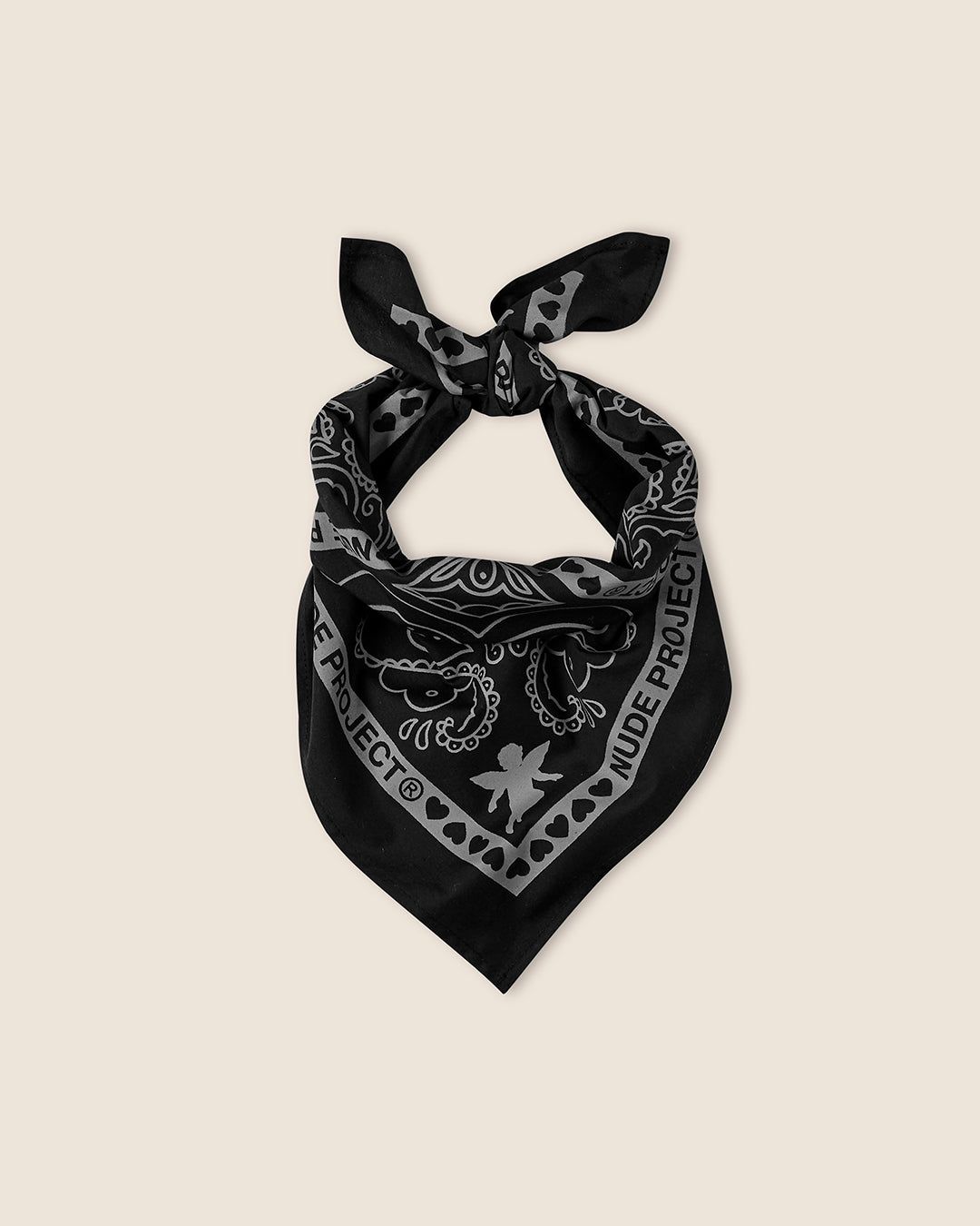 ★LECYTO★ Diploma BandanaBlack MUSINSA | LECYTO Diploma Bandana_[Black]