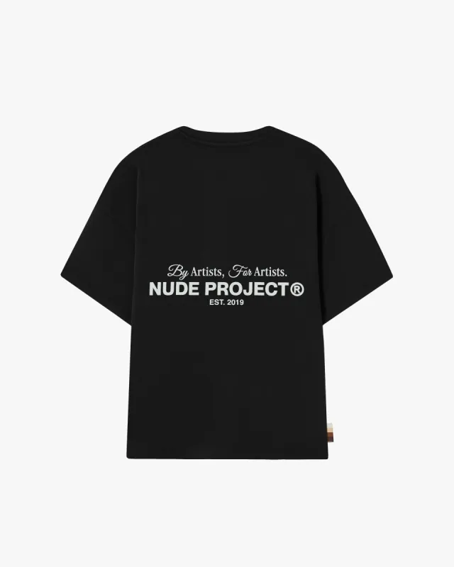 CULT*TEE BLACK sold by Nude Project