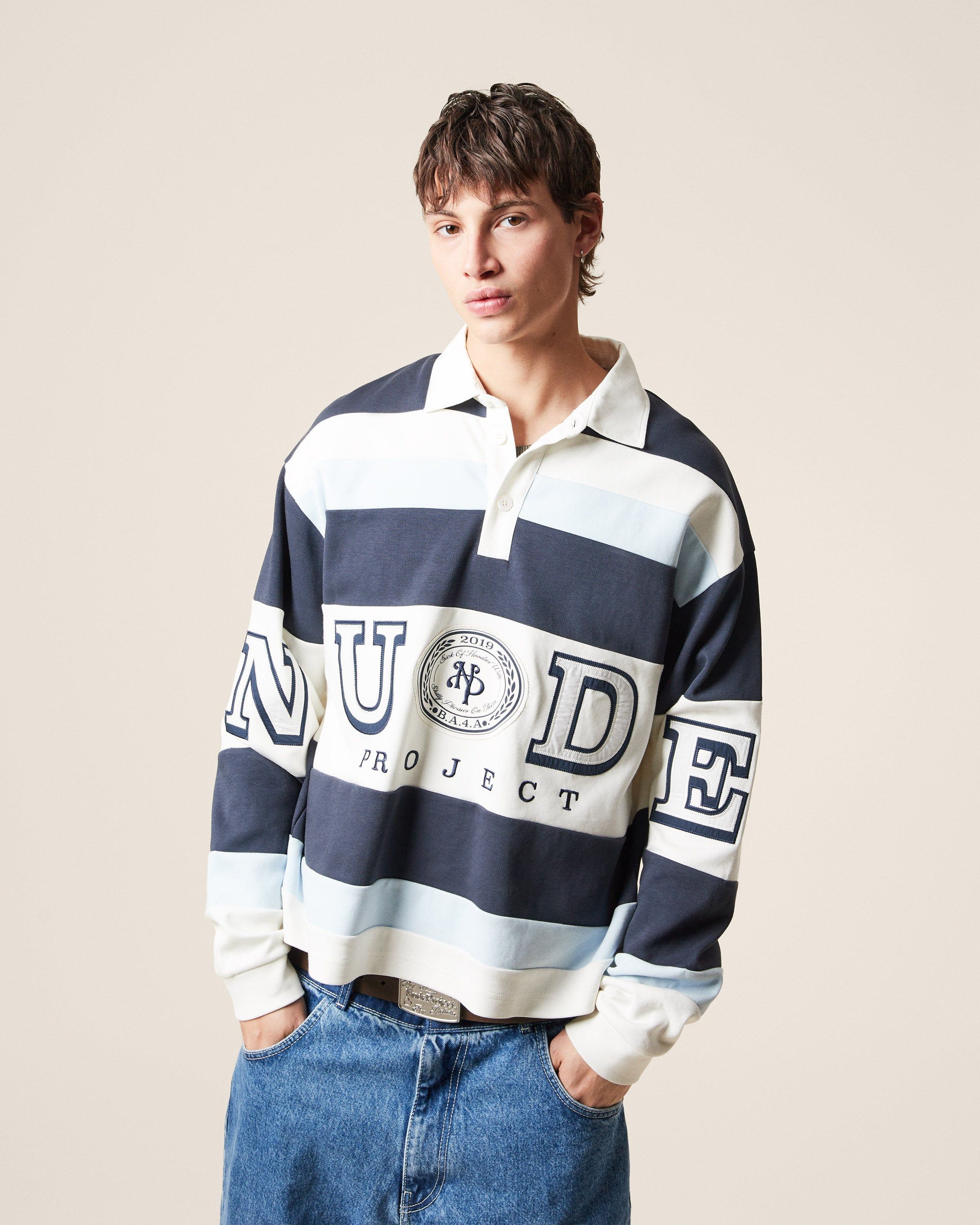 UPTOWN POLO NAVY sold by Nude Project product image thumbnail 2