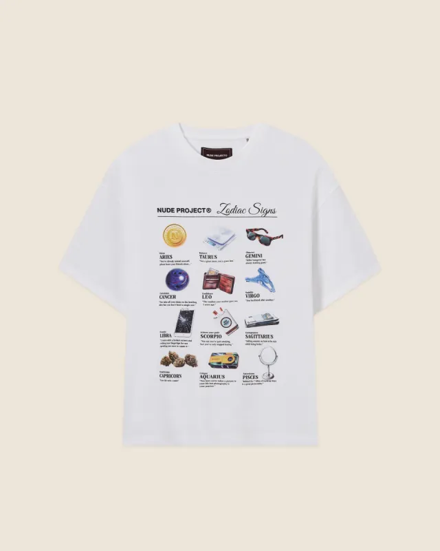 ZODIAC TEE ASH | Parallel