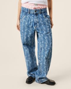 FLOWER AOP LASER DENIM sold by Nude Project