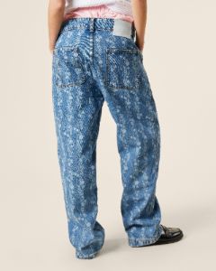 FLOWER AOP LASER DENIM sold by Nude Project