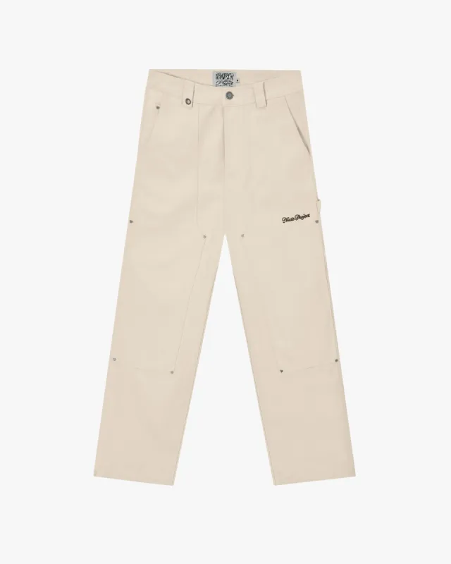Carpenter Pants Marshmallow sold by Nude Project
