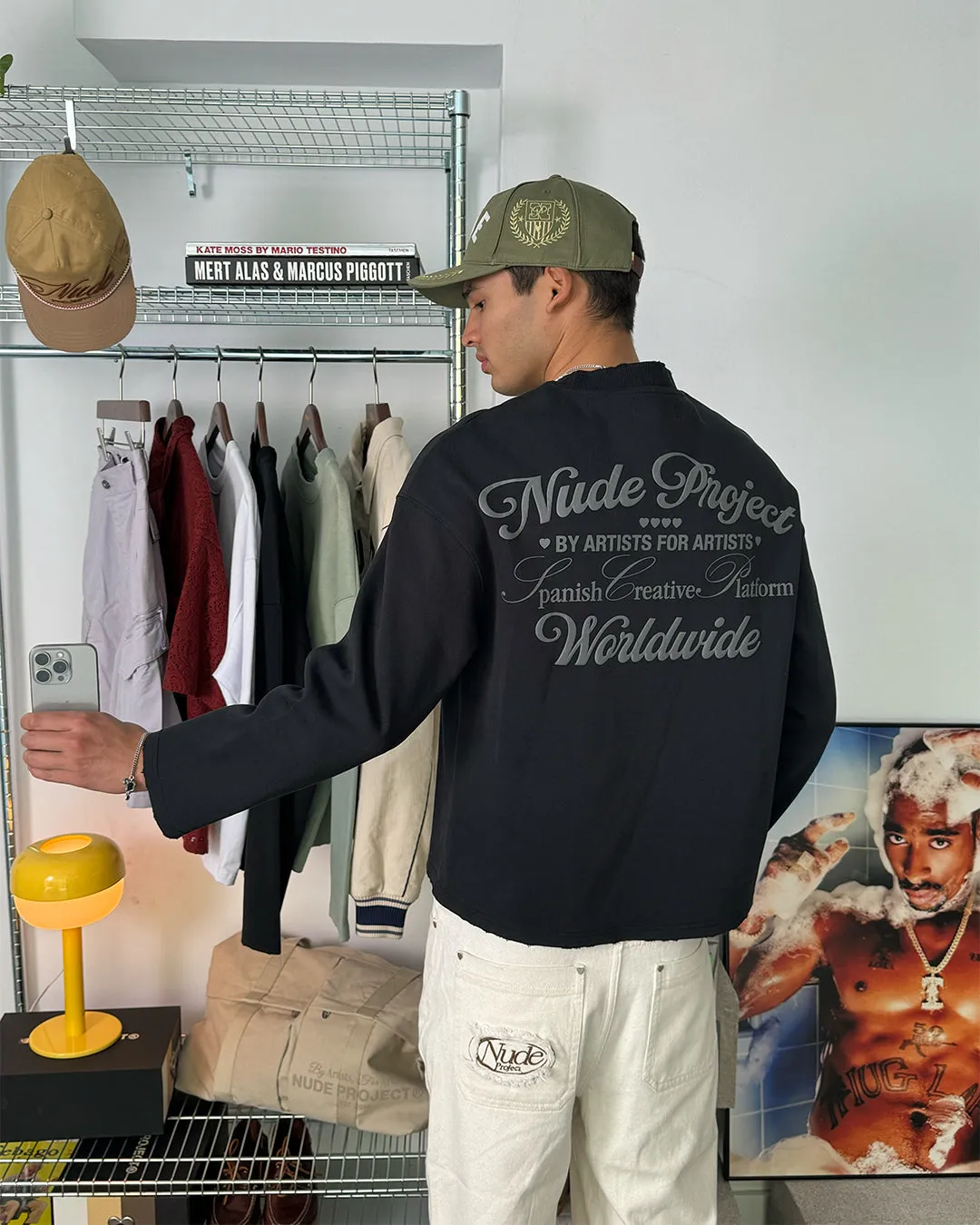 VOLCANIC CREWNECK BLACK sold by Nude Project product image thumbnail 2