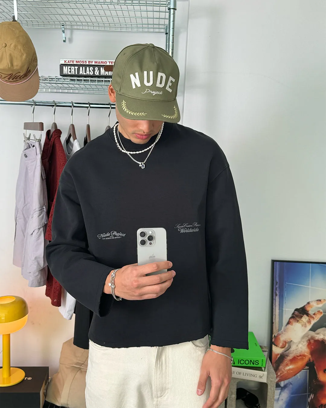 VOLCANIC CREWNECK BLACK sold by Nude Project product image thumbnail 4