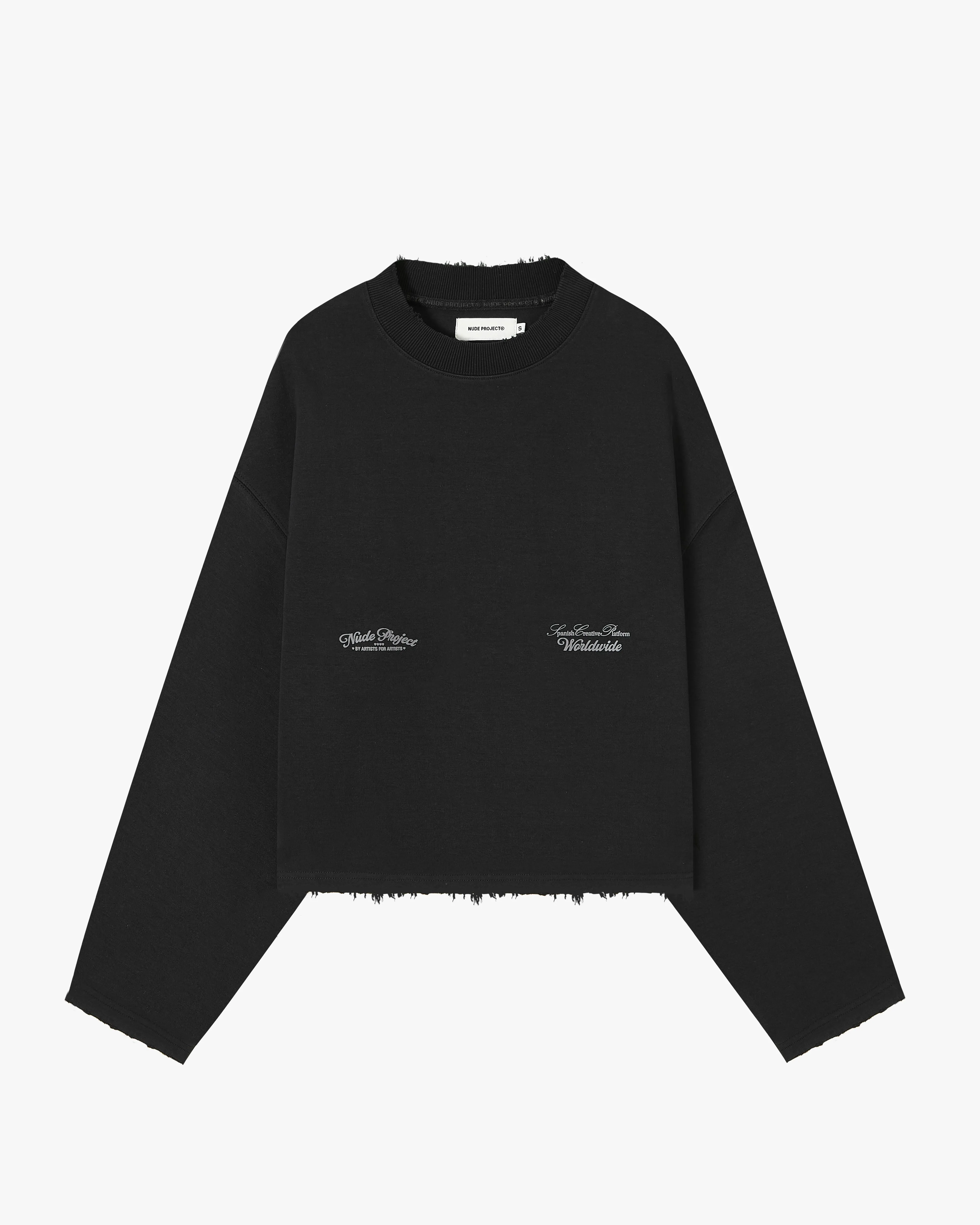 VOLCANIC CREWNECK BLACK sold by Nude Project product image thumbnail 3