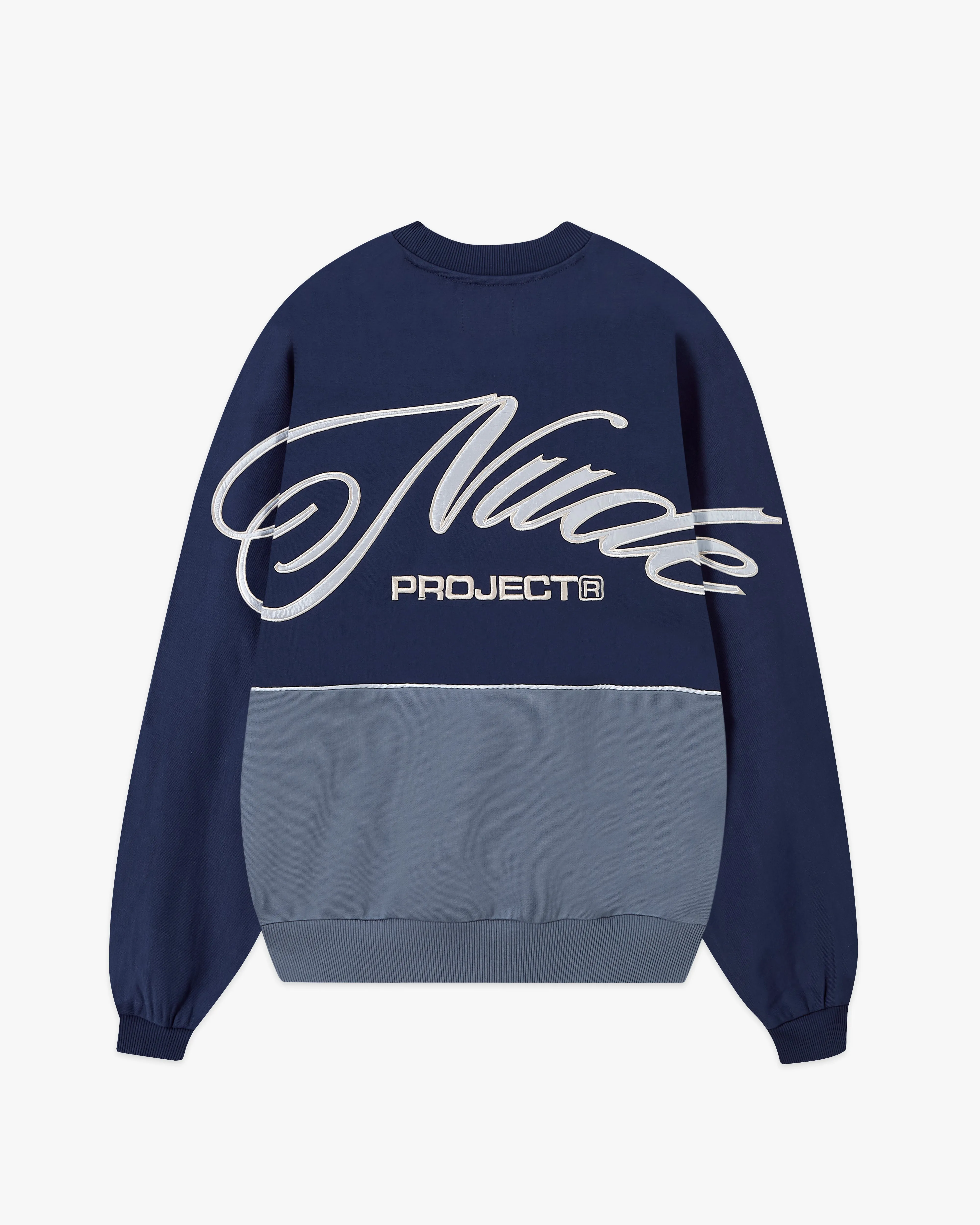 DA WAVE CREWNECK NAVY sold by Nude Project