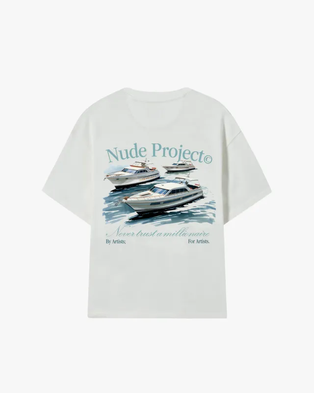 Yatch Club Tee Off-White sold by Nude Project