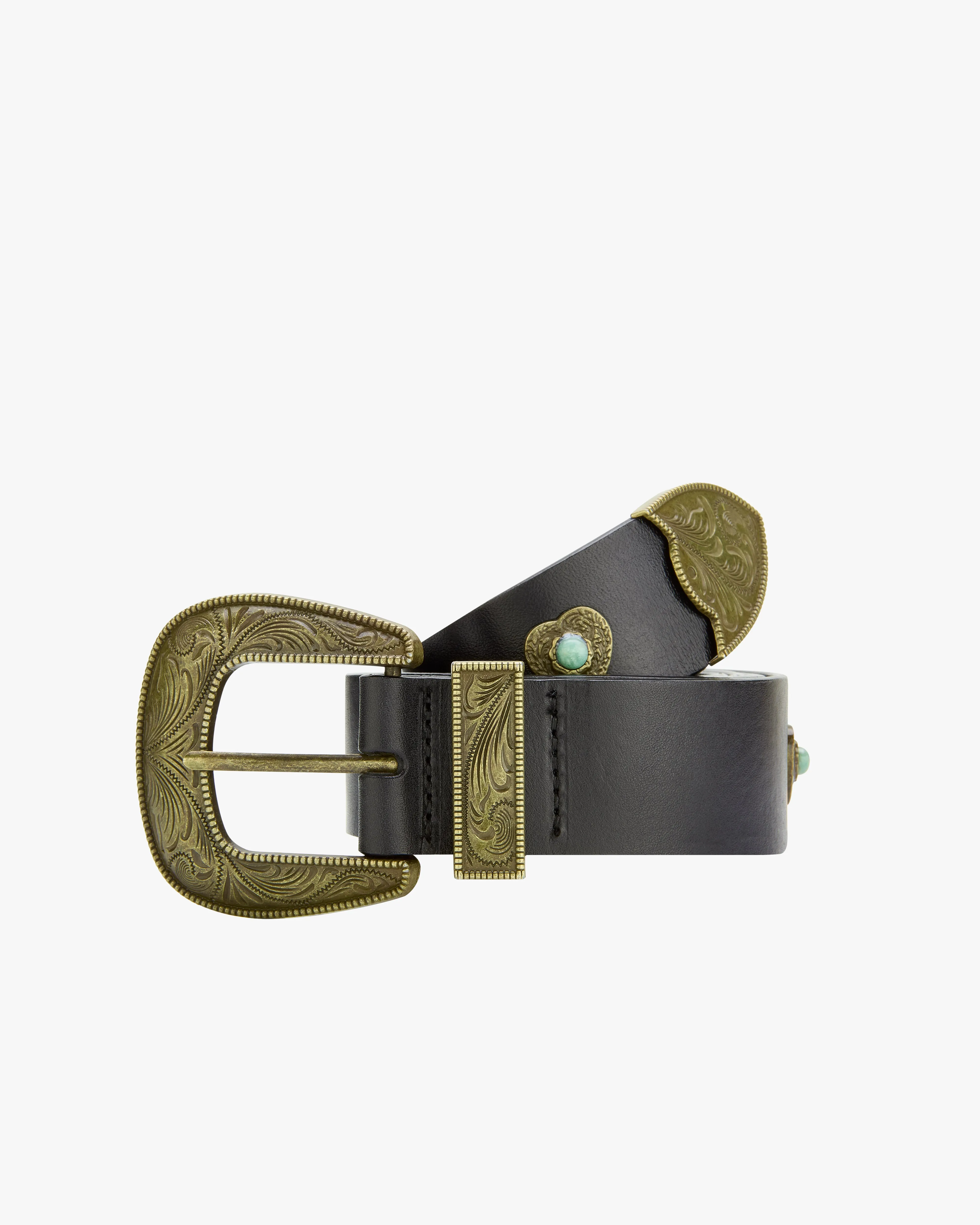 Sheriff Belt Black sold by Nude Project