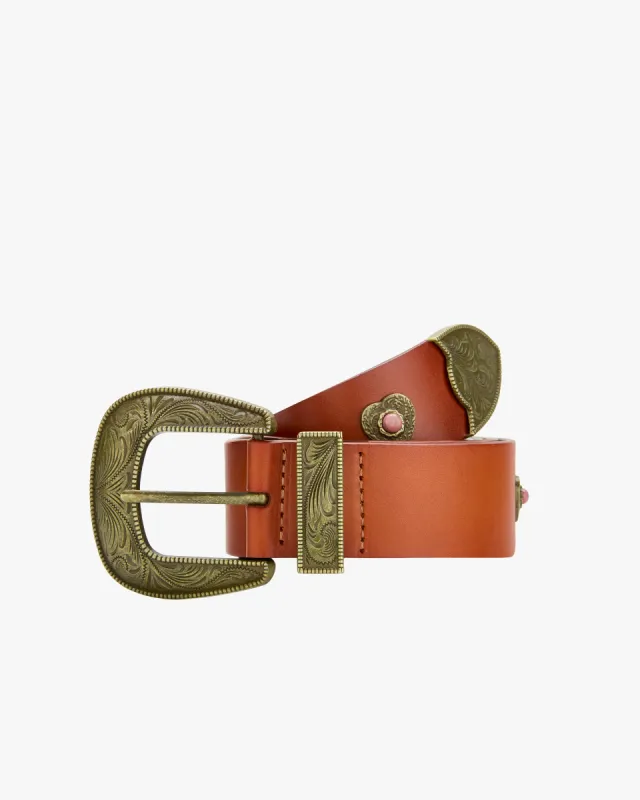 Sheriff Belt Brown sold by Nude Project