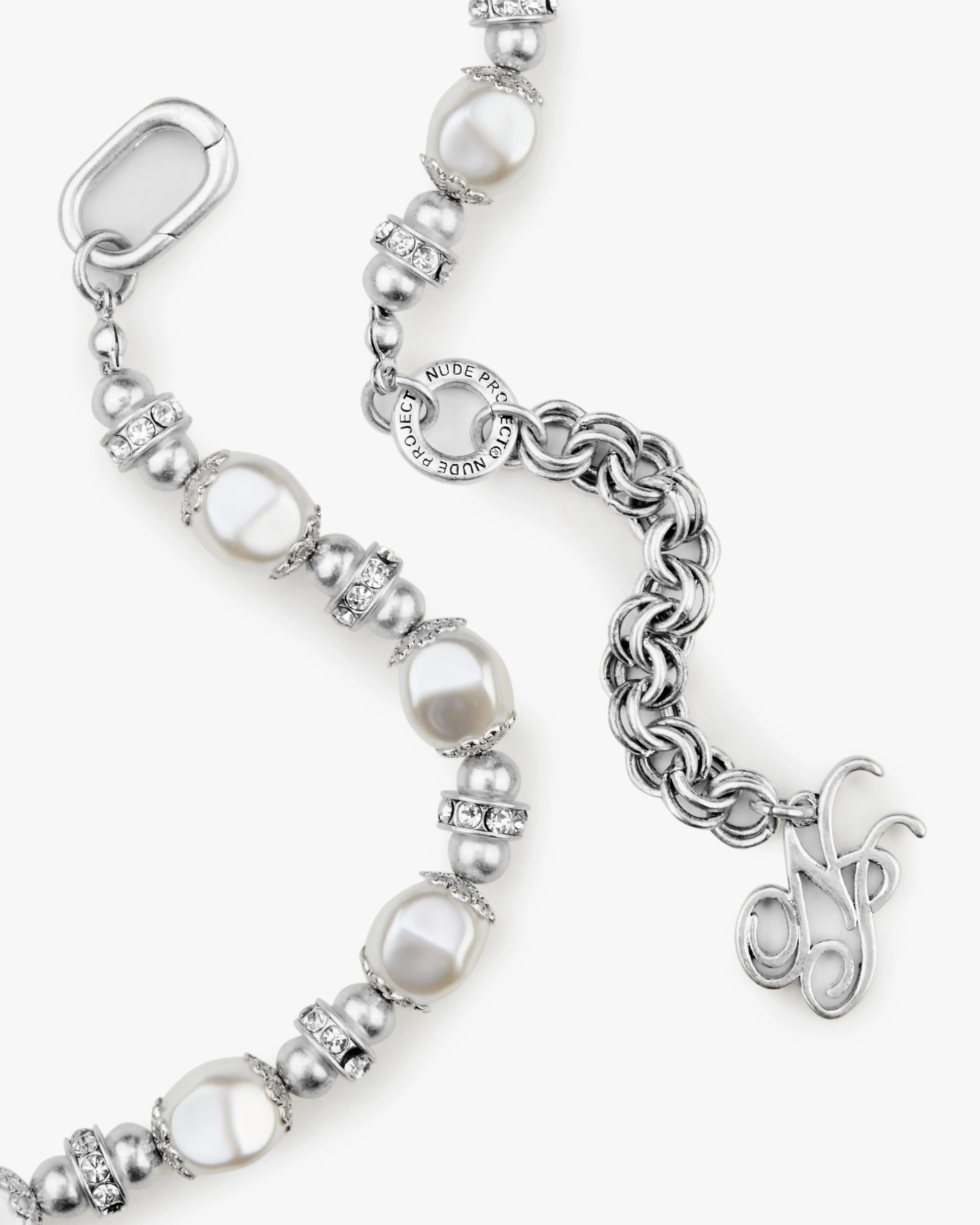 Perli Necklace Silver sold by Nude Project product image thumbnail 4