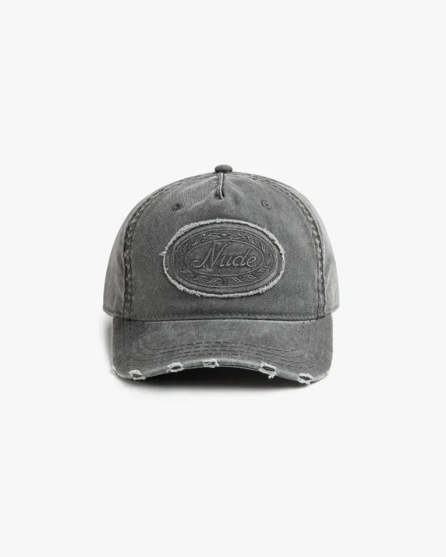 Laurel Denim Cap Black sold by Nude Project