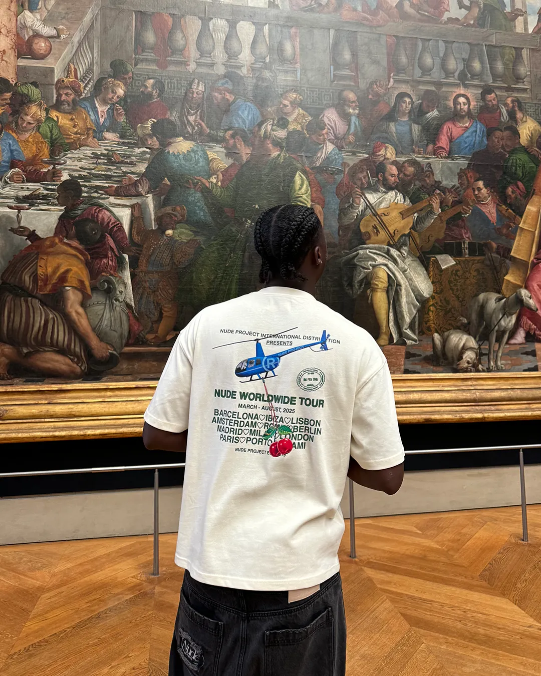 NUDE TOUR TEE MARSHMALLOW sold by Nude Project product image thumbnail 4