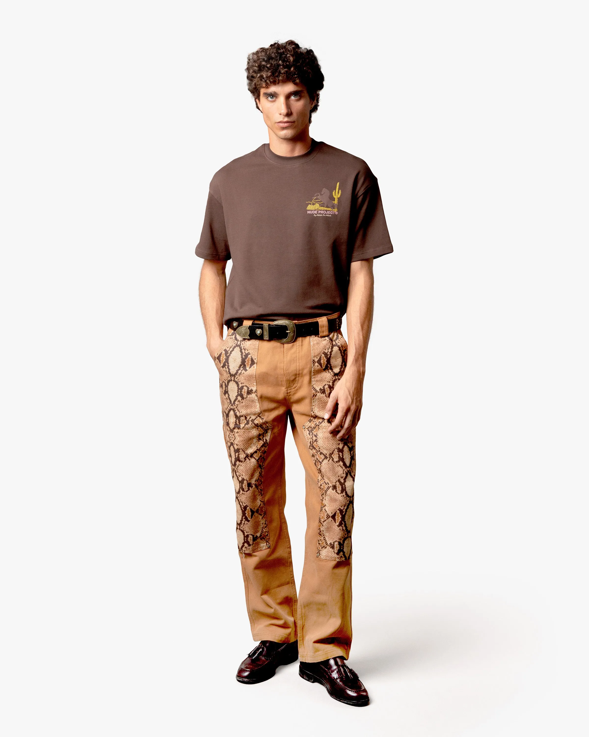 Rodeo Tee Brown sold by Nude Project product image thumbnail 4