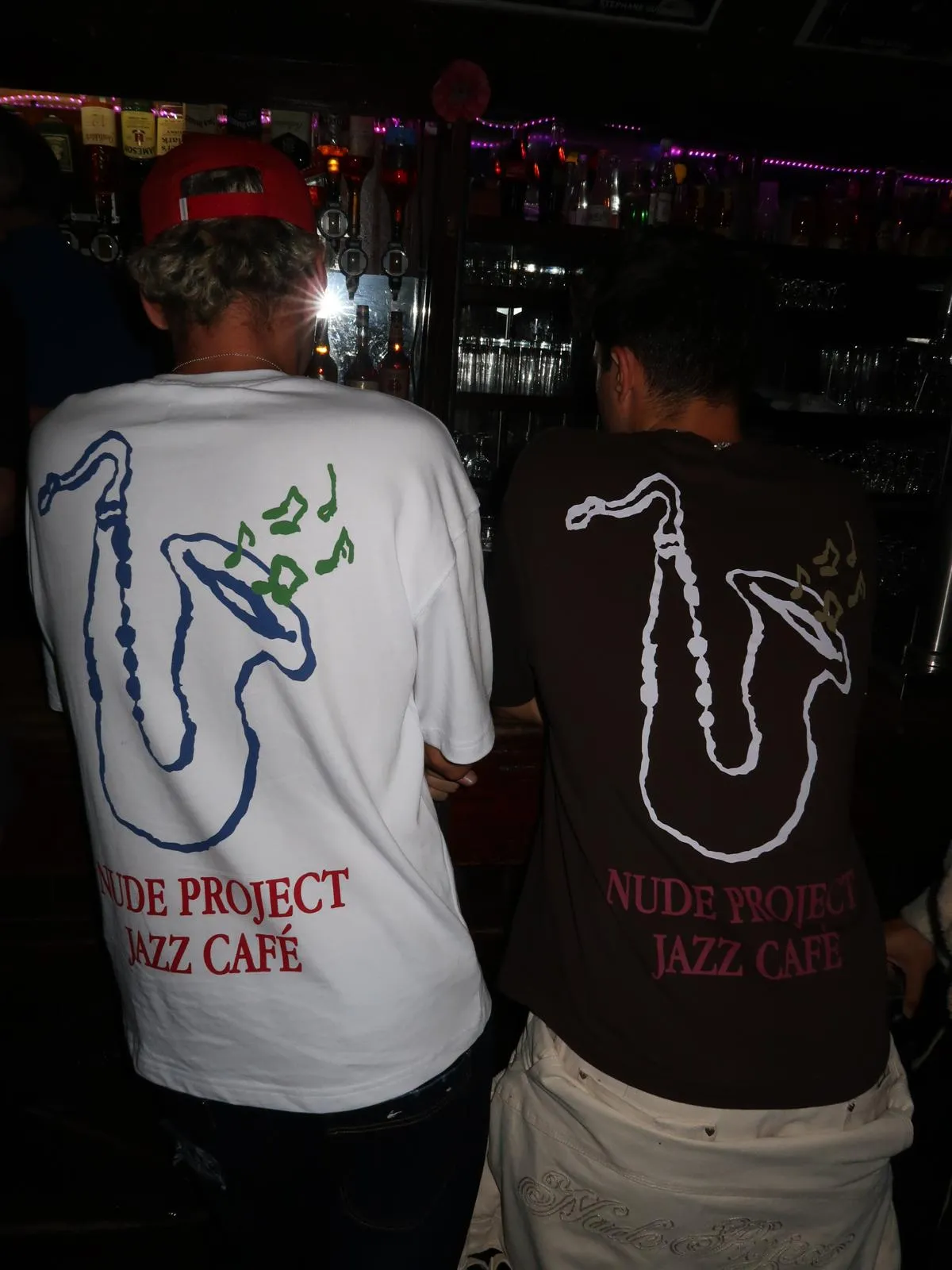 Jazz Café Tee White sold by Nude Project product image thumbnail 5
