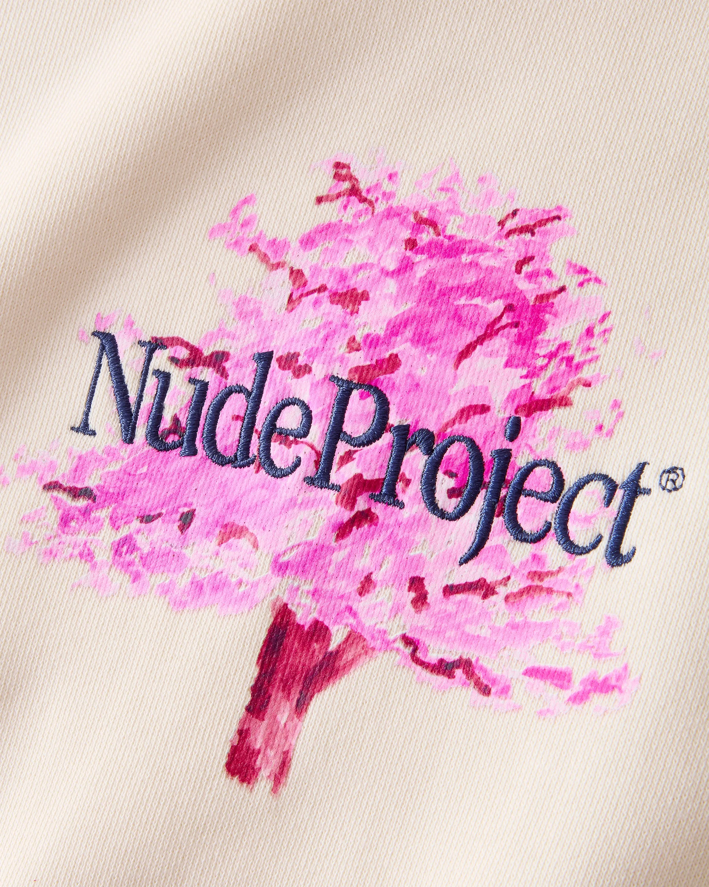 Fleur De Cerisier Hoodie Marshmallow sold by Nude Project product image thumbnail 4