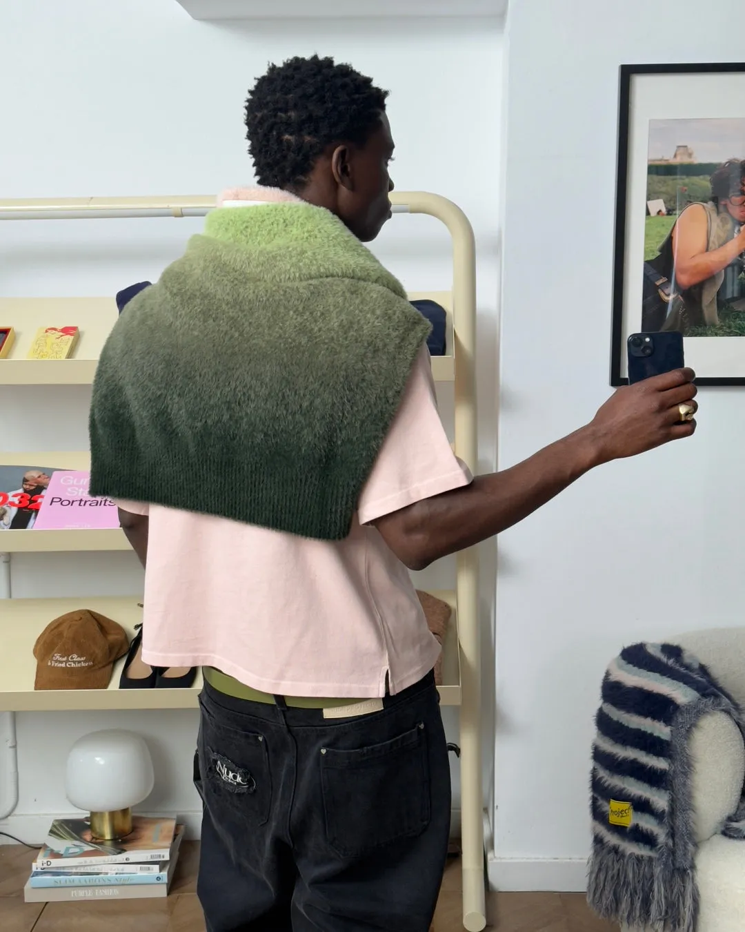 Gradient Cozy Sweater Green sold by Nude Project product image thumbnail 5