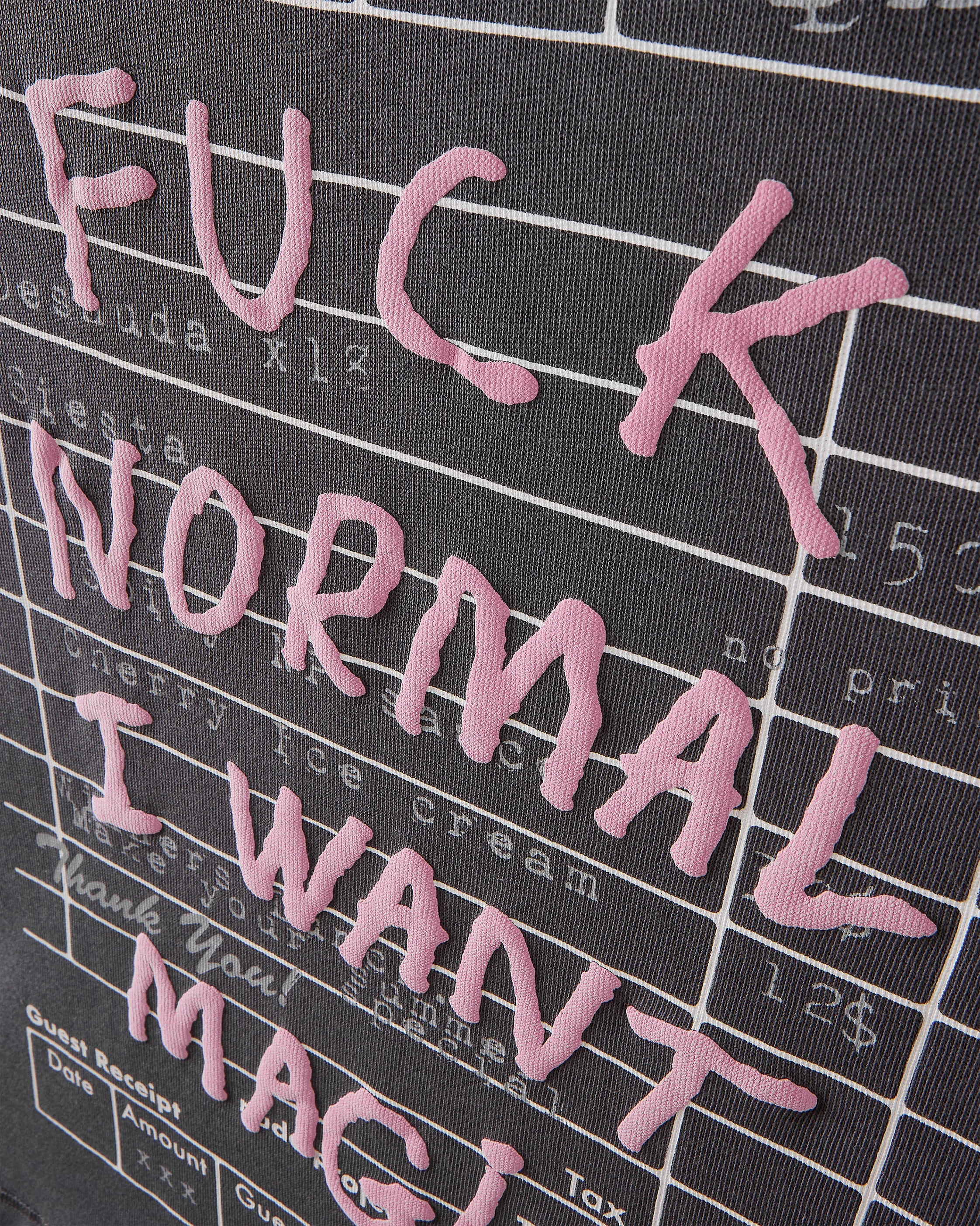Fuck Normal Tee Ash sold by Nude Project product image thumbnail 4