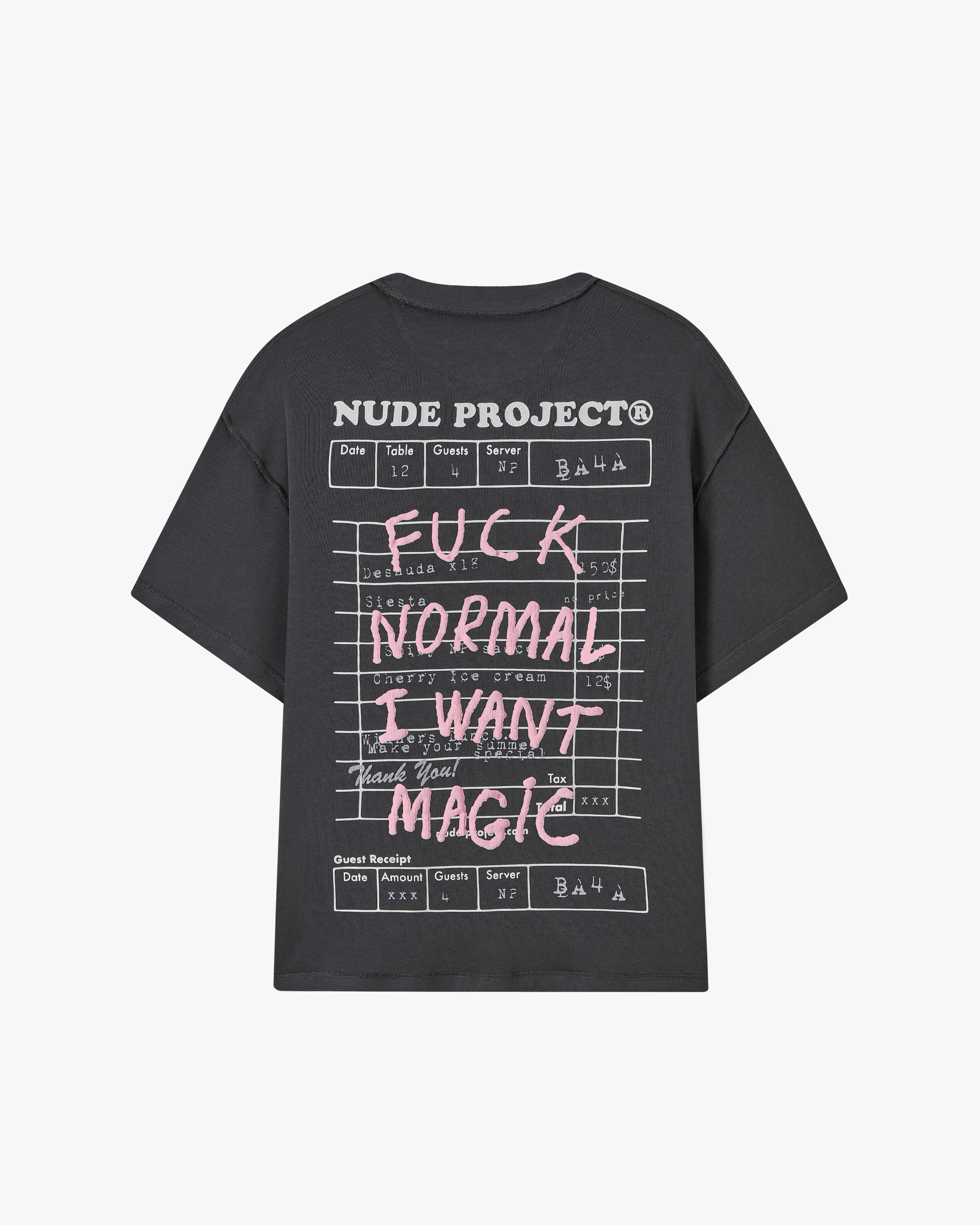 Fuck Normal Tee Ash sold by Nude Project
