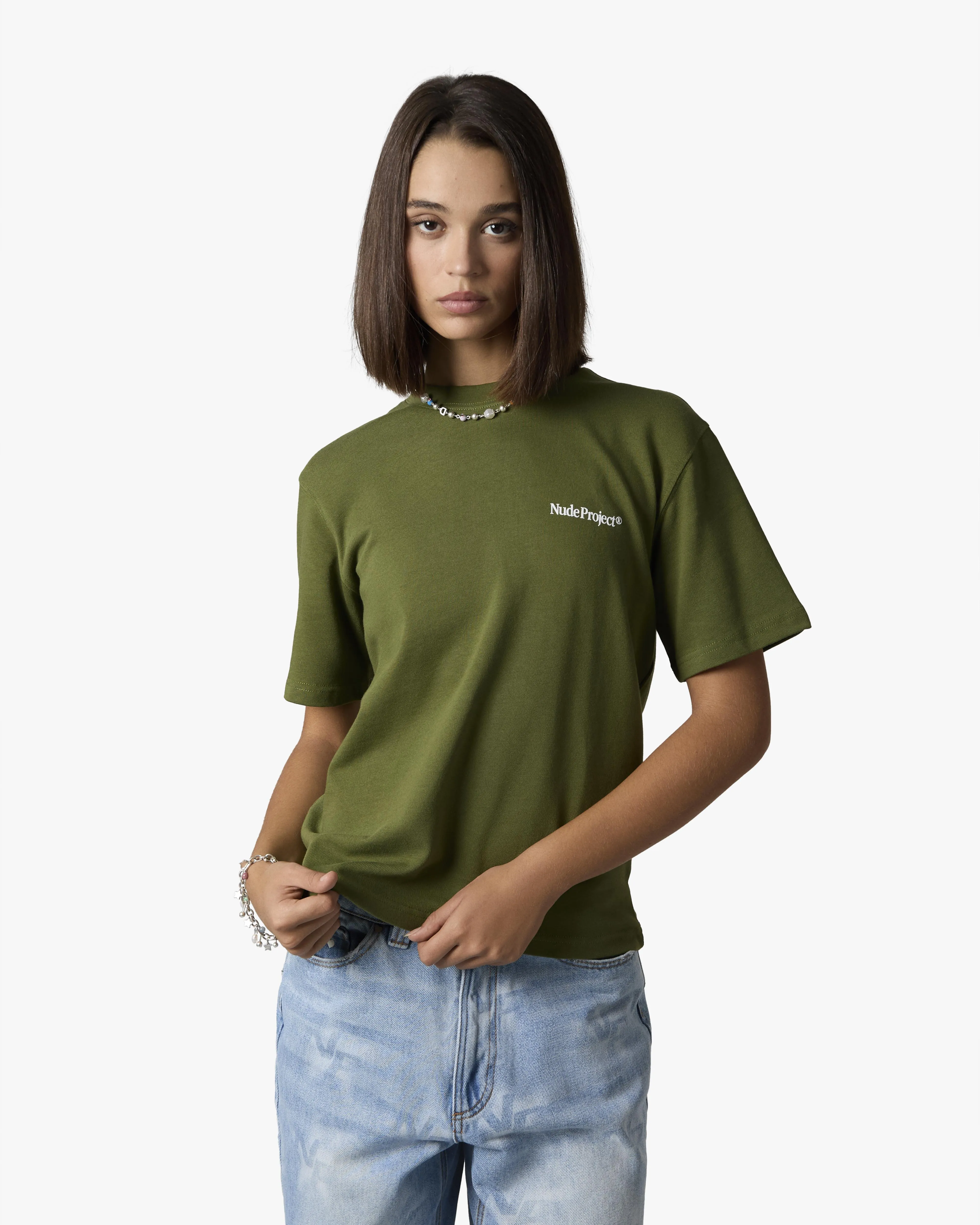ORIGINS TEE GREEN sold by Nude Project product image thumbnail 4