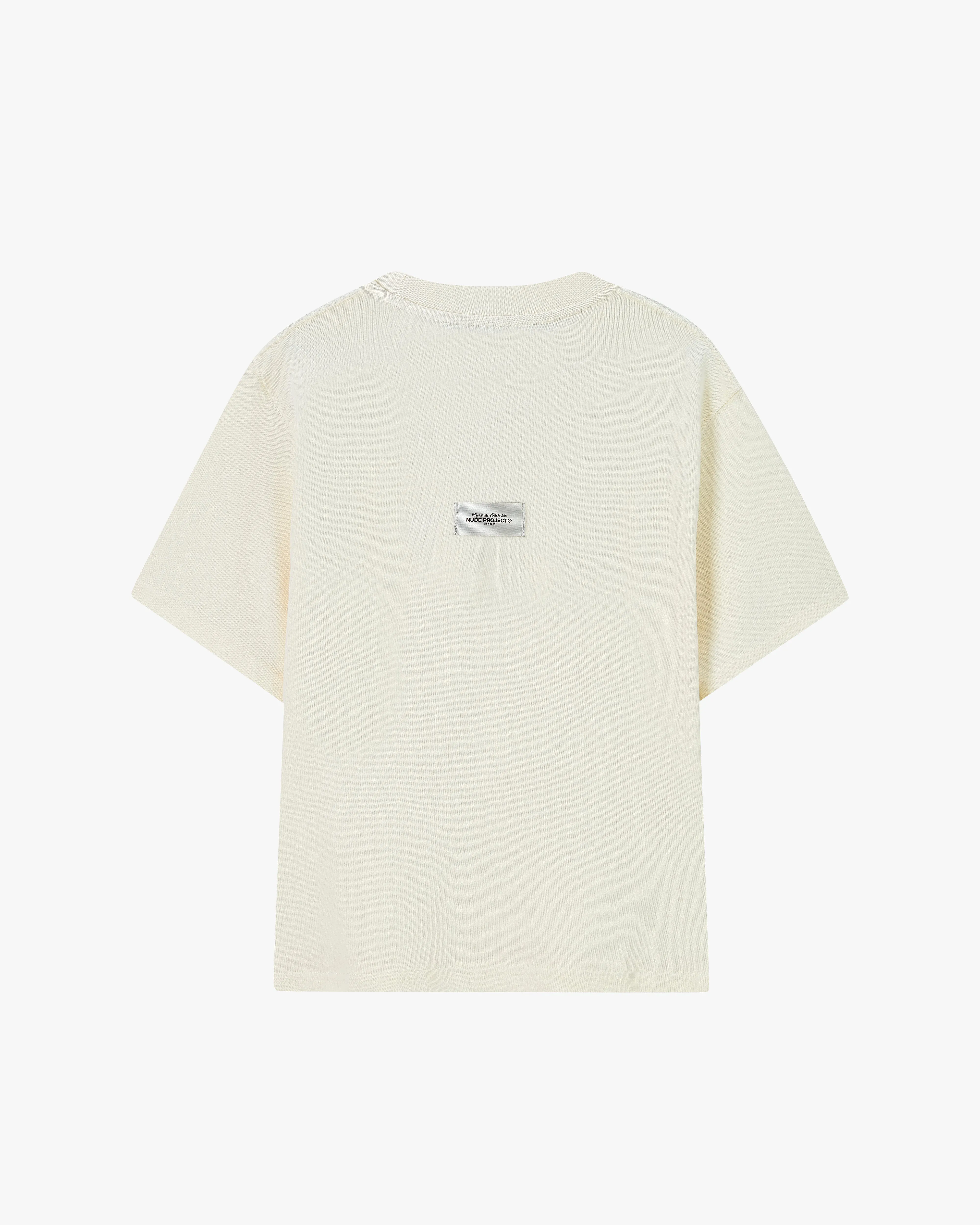 Origins Tee Marshmallow sold by Nude Project product image thumbnail 3