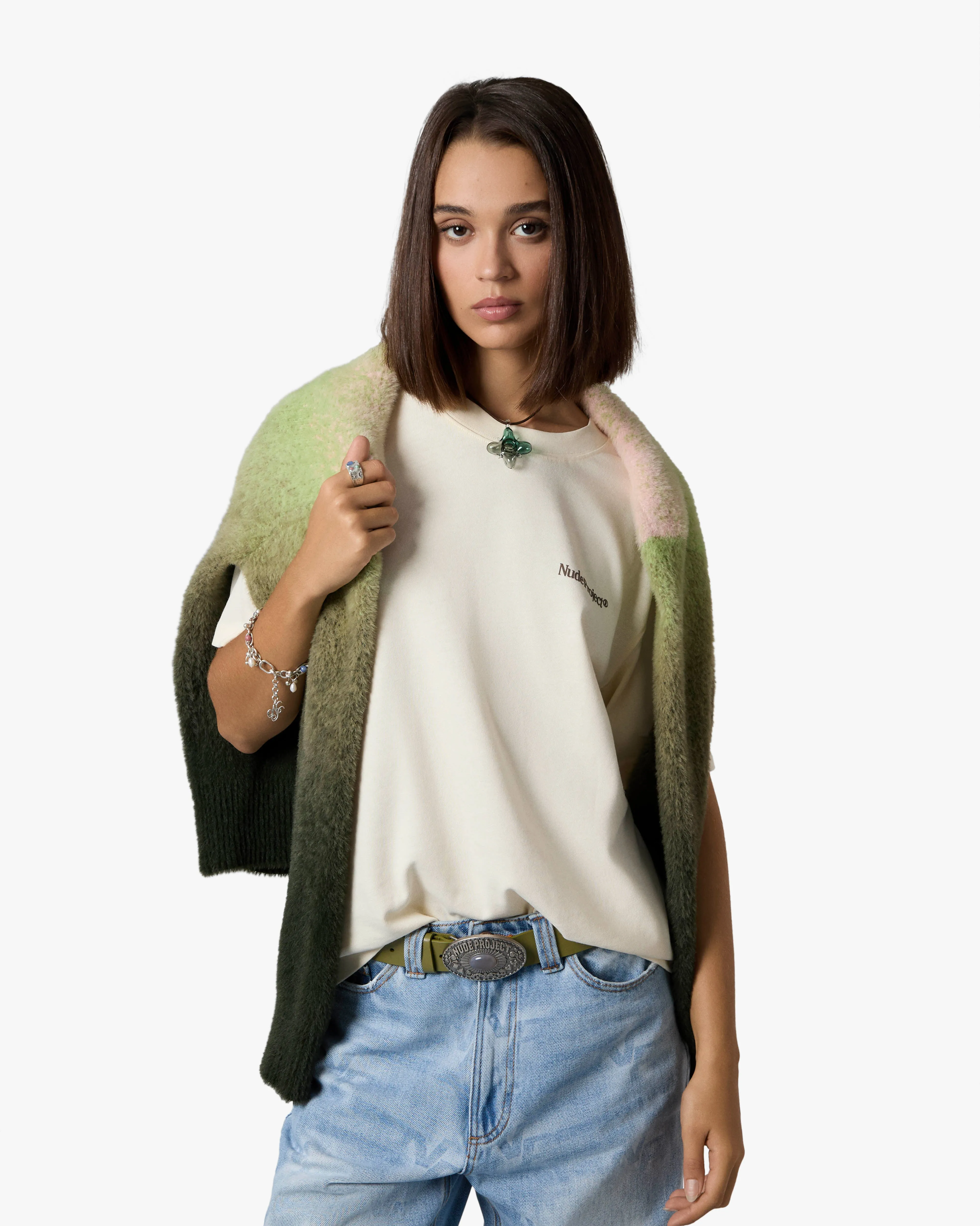 Origins Tee Marshmallow sold by Nude Project product image thumbnail 5