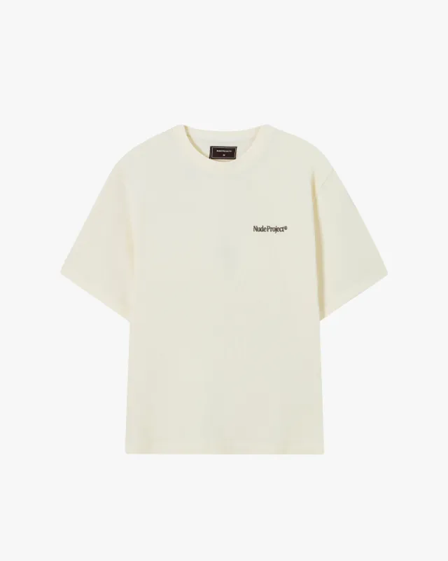ORIGINS TEE MARSHMALLOW sold by Nude Project