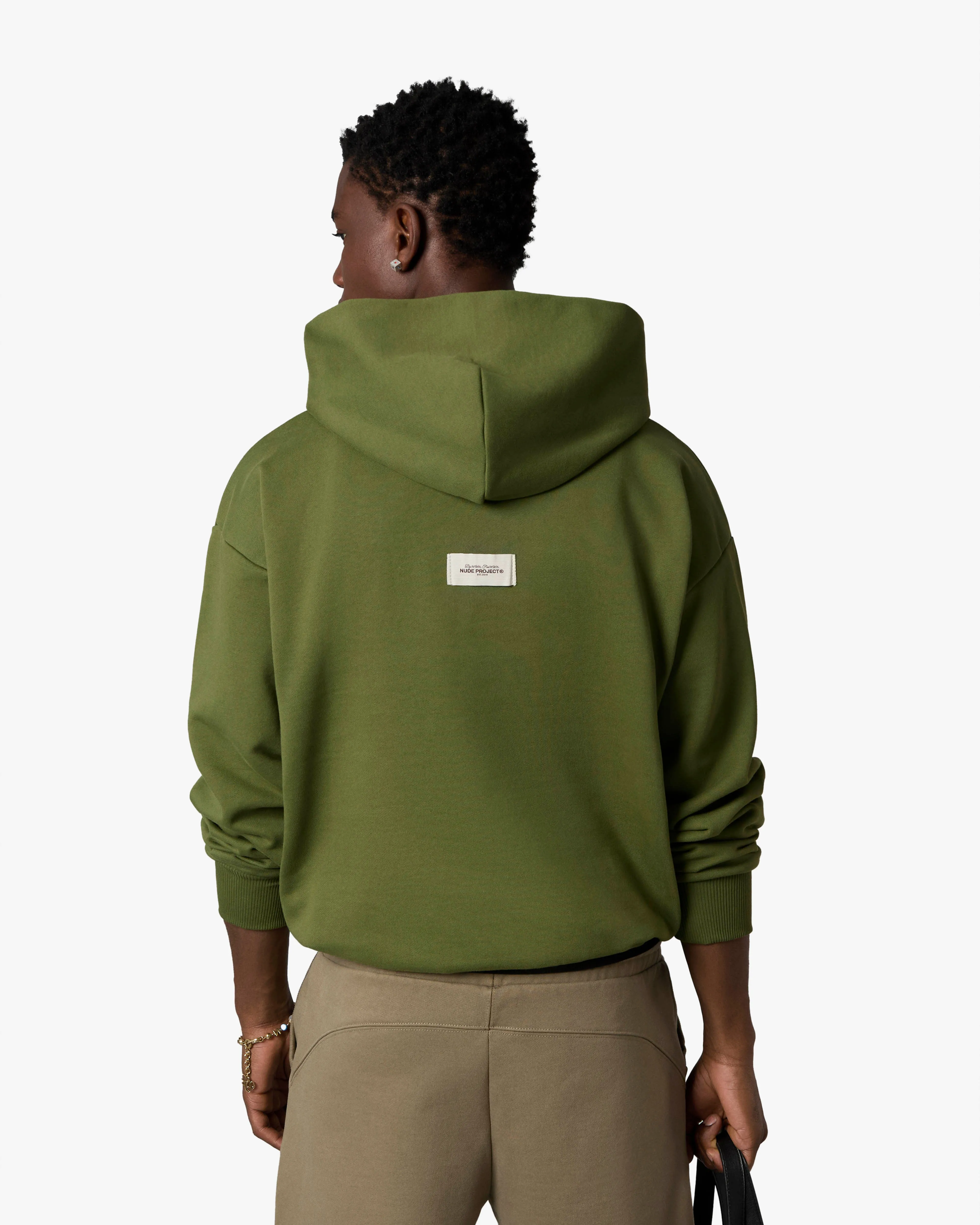 ORIGINS HOODIE GREEN sold by Nude Project product image thumbnail 4