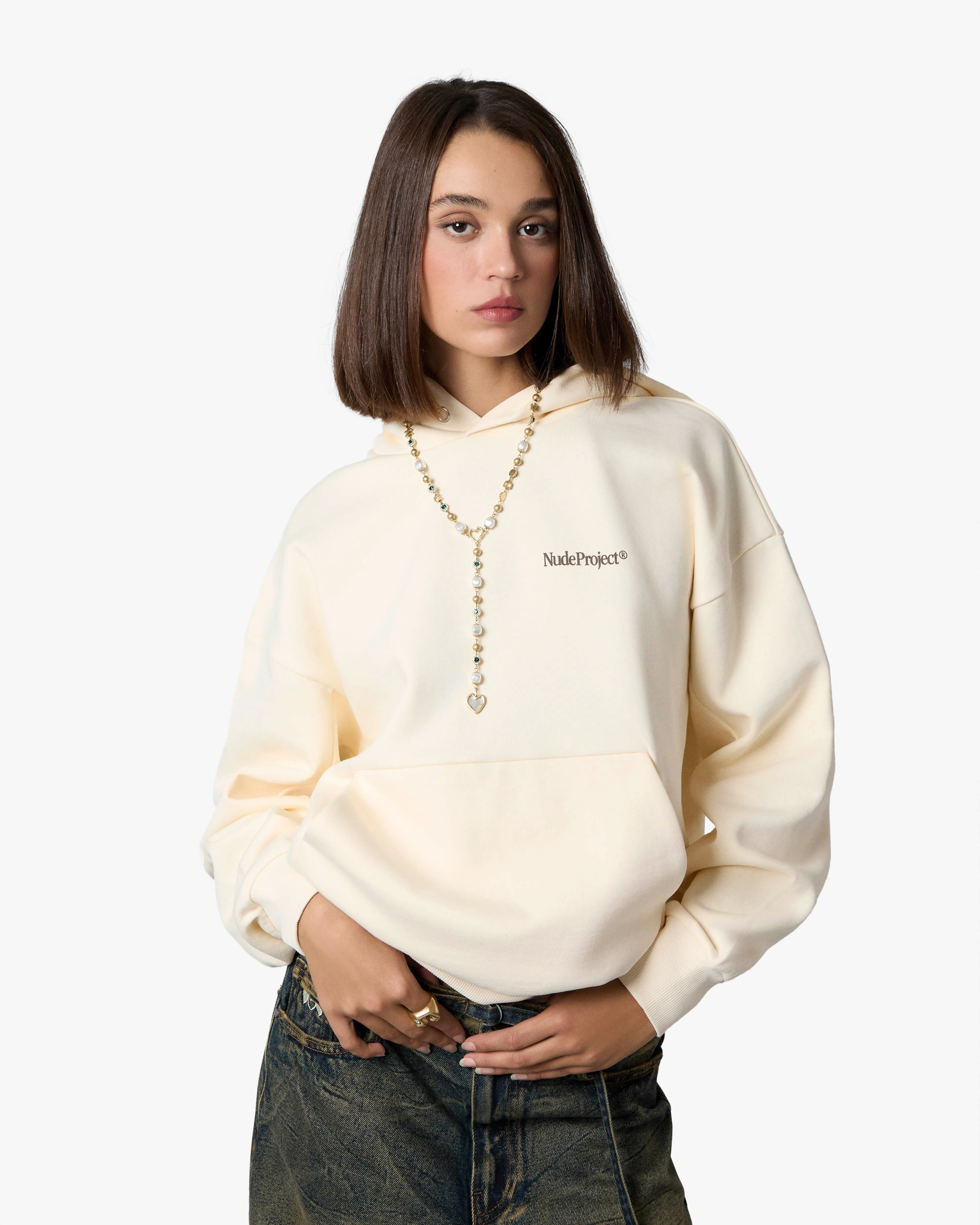 ORIGINS HOODIE MARSHMALLOW sold by Nude Project product image thumbnail 2
