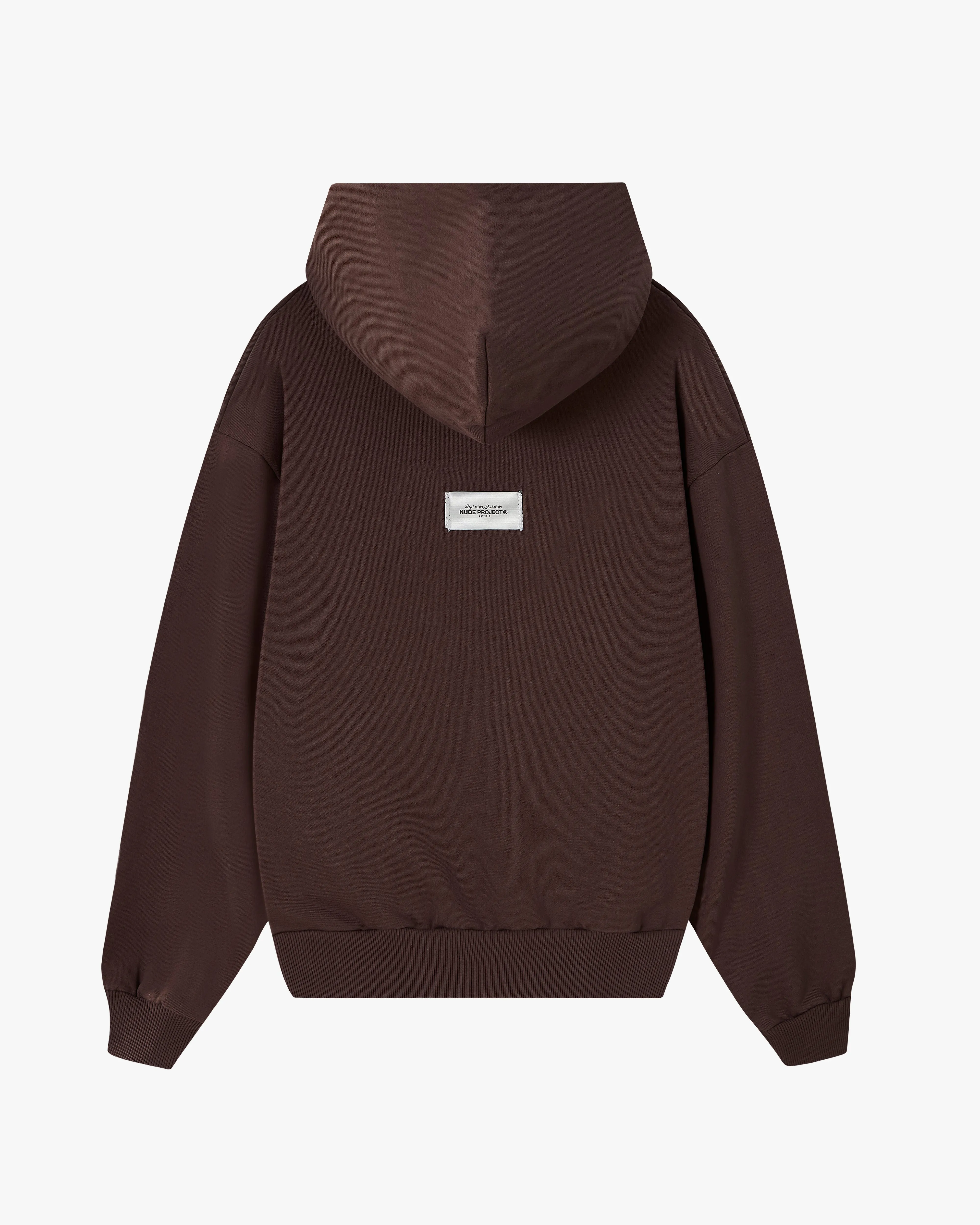 ORIGINS HOODIE BROWN sold by Nude Project product image thumbnail 3
