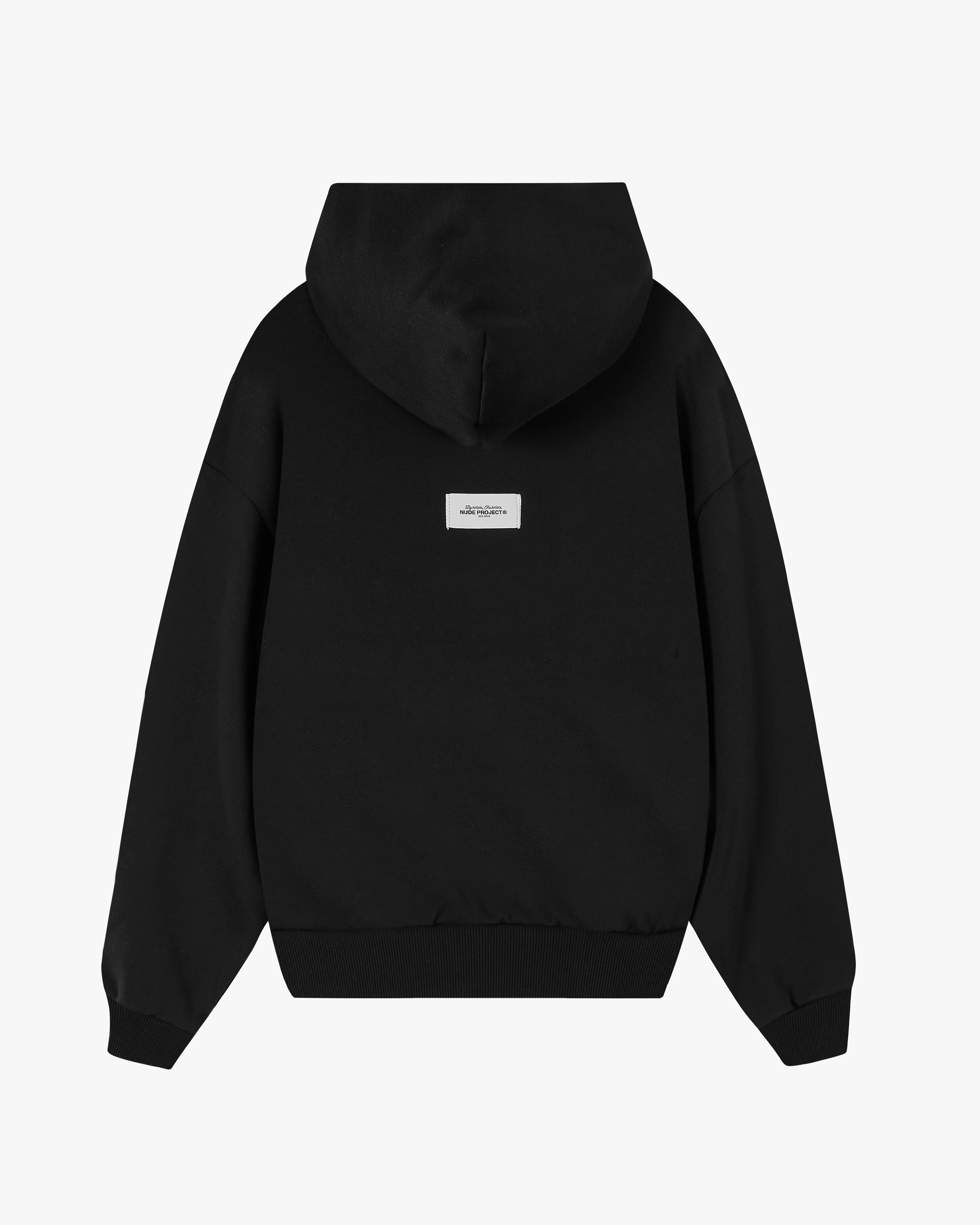 ORIGINS HOODIE BLACK sold by Nude Project product image thumbnail 2