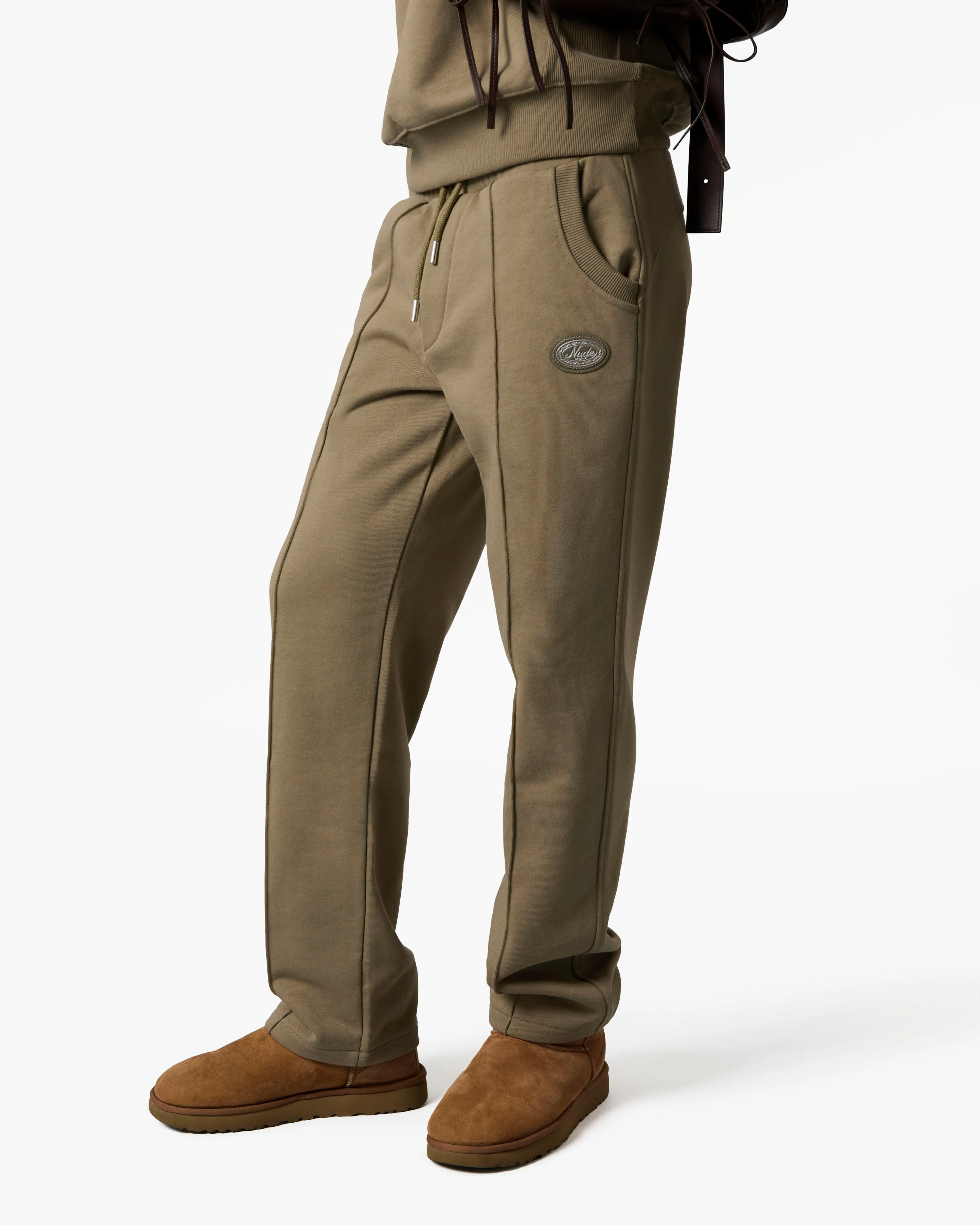 Essentials Sweatpants Khaki sold by Nude Project product image thumbnail 2