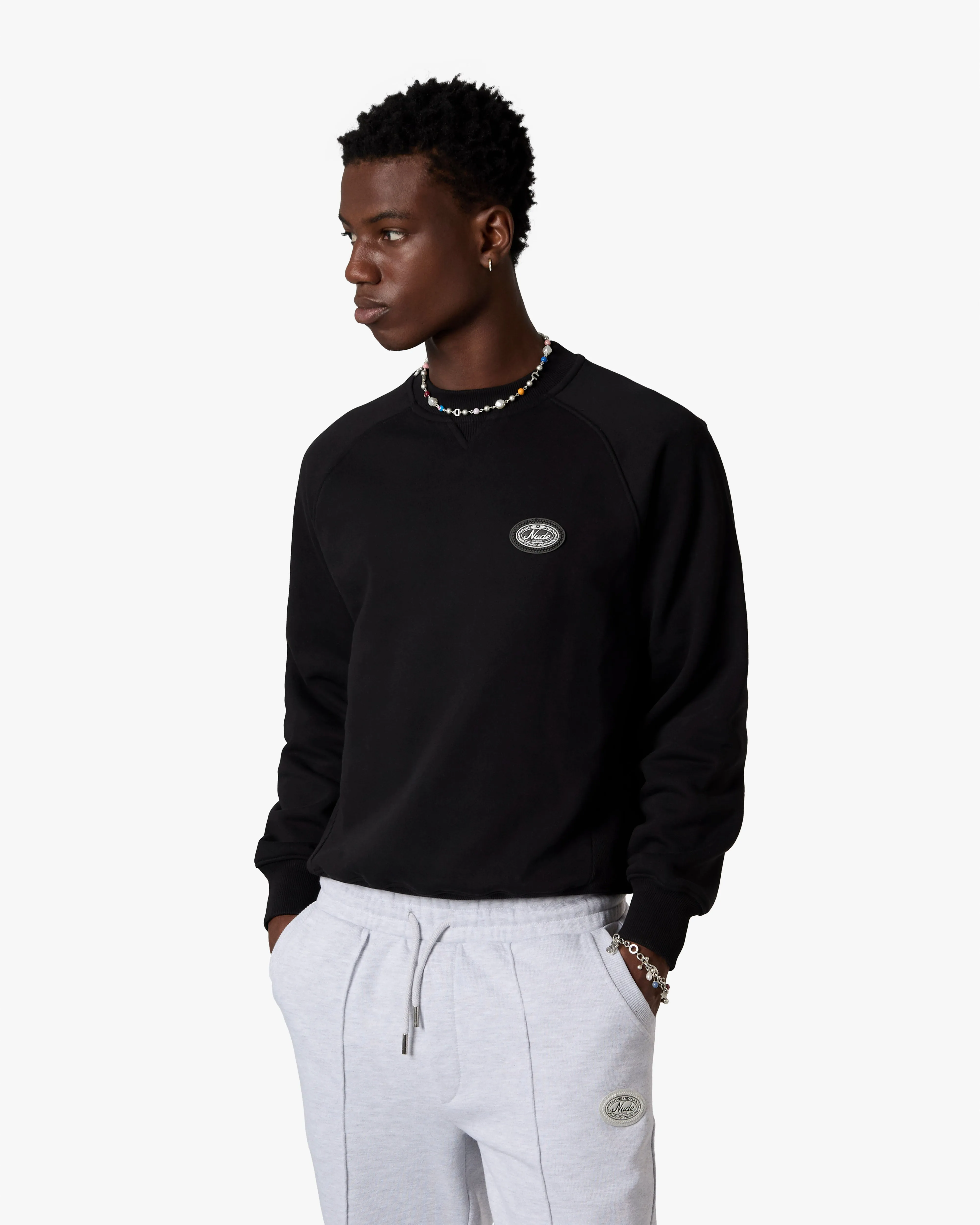 Essentials Sweatshirt Black sold by Nude Project product image thumbnail 2