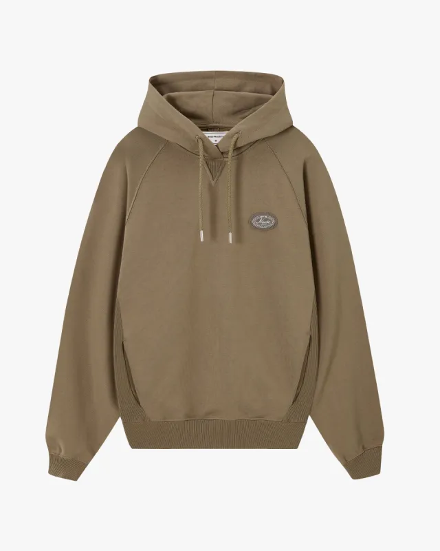 ESSENTIALS HOODIE GREEN sold by Nude Project