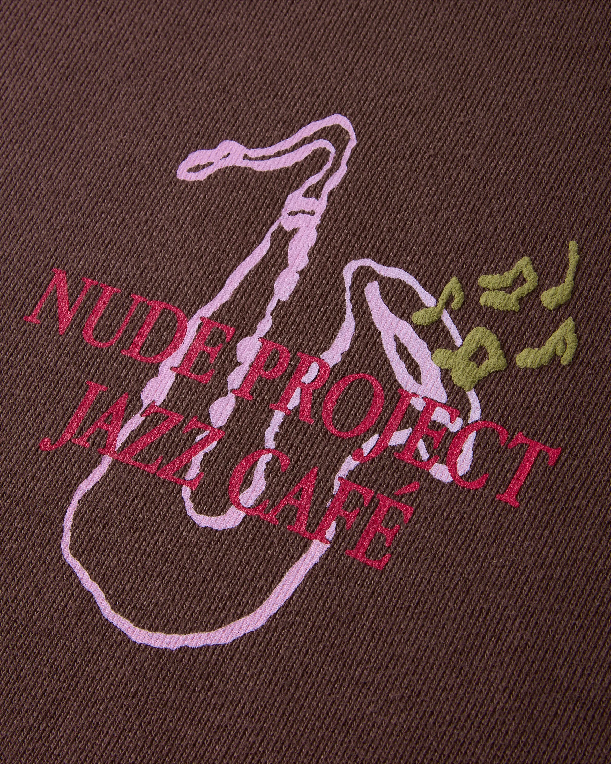 Jazz Café Hoodie Brown sold by Nude Project product image thumbnail 3