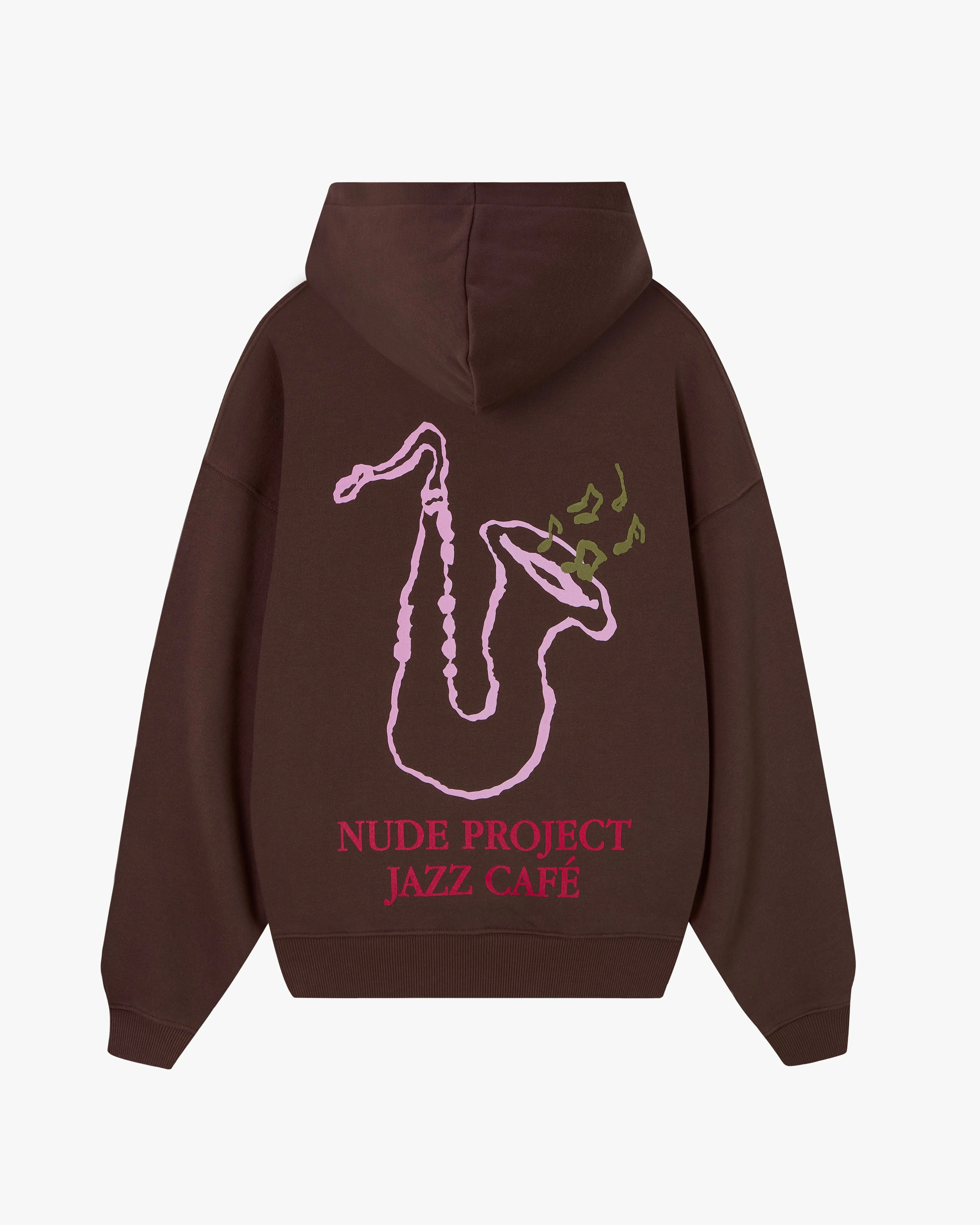 Jazz Café Hoodie Brown sold by Nude Project