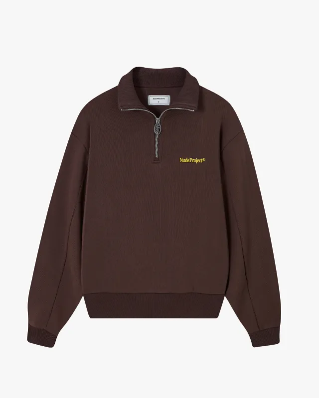 INTERLOCK CAPTAIN QUARTER ZIP | Parallel