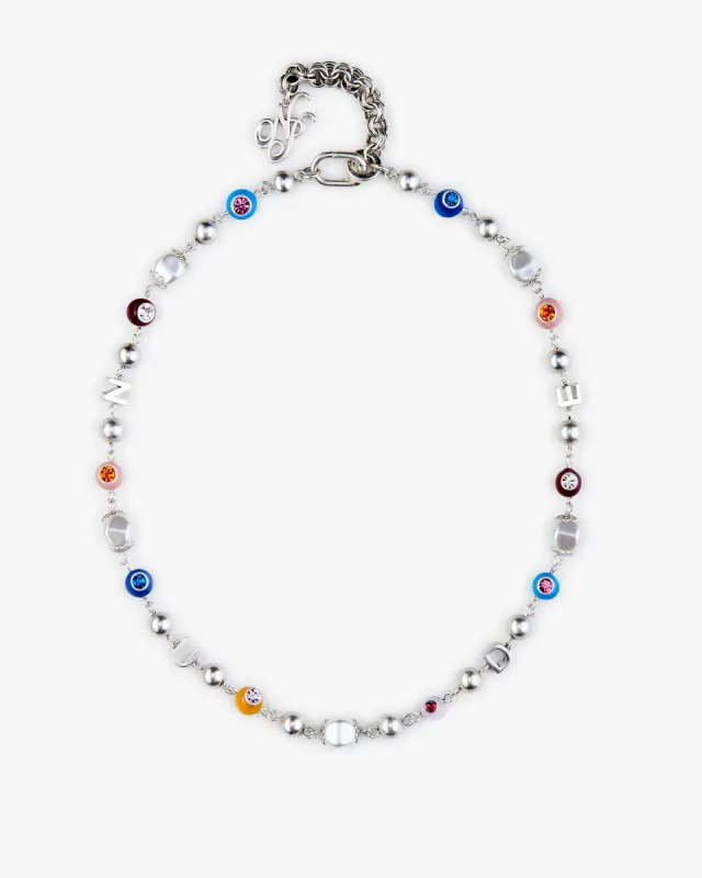 BOSSANOVA NECKLACE SILVER sold by Nude Project